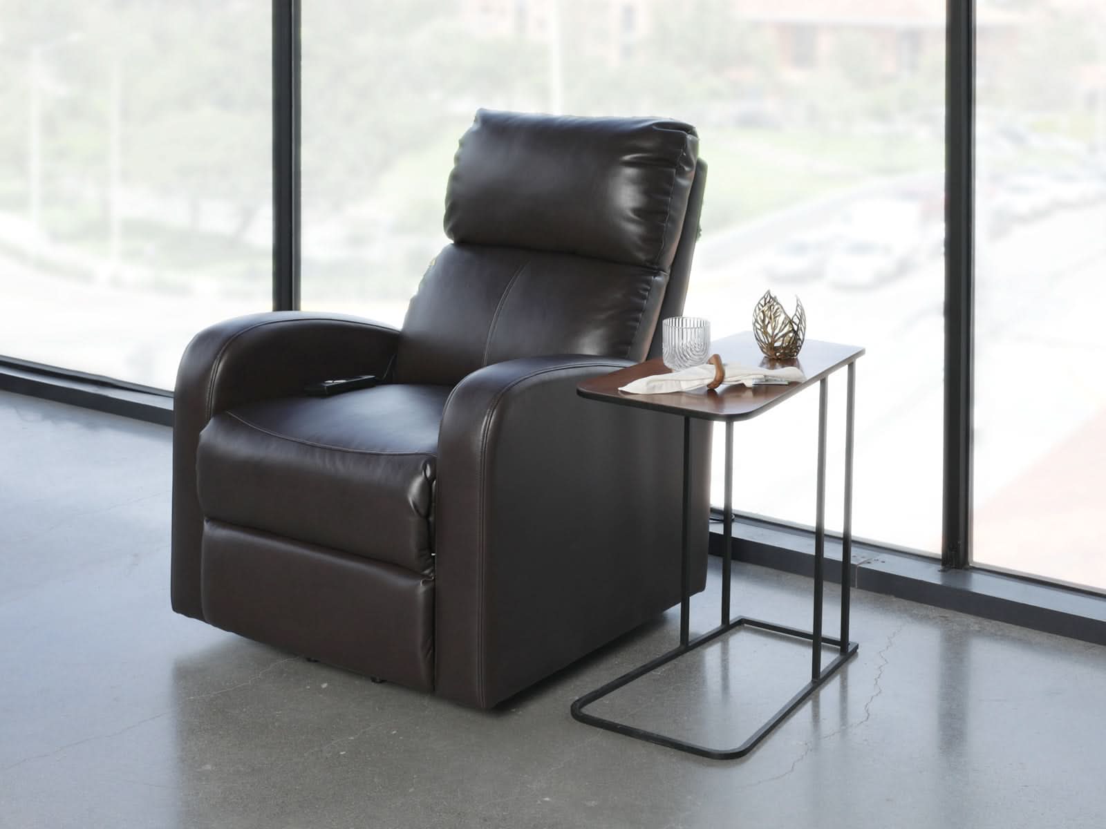 Recliner Condor Power Lift #Color_SaddleBrown"1379"