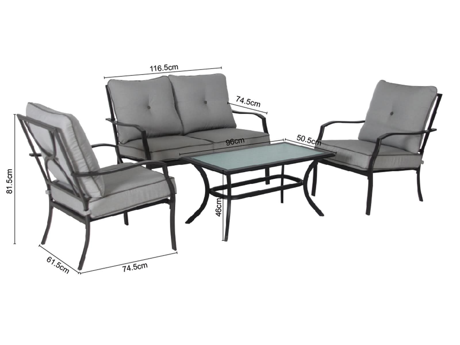 Sala Carol Outdoor 4P