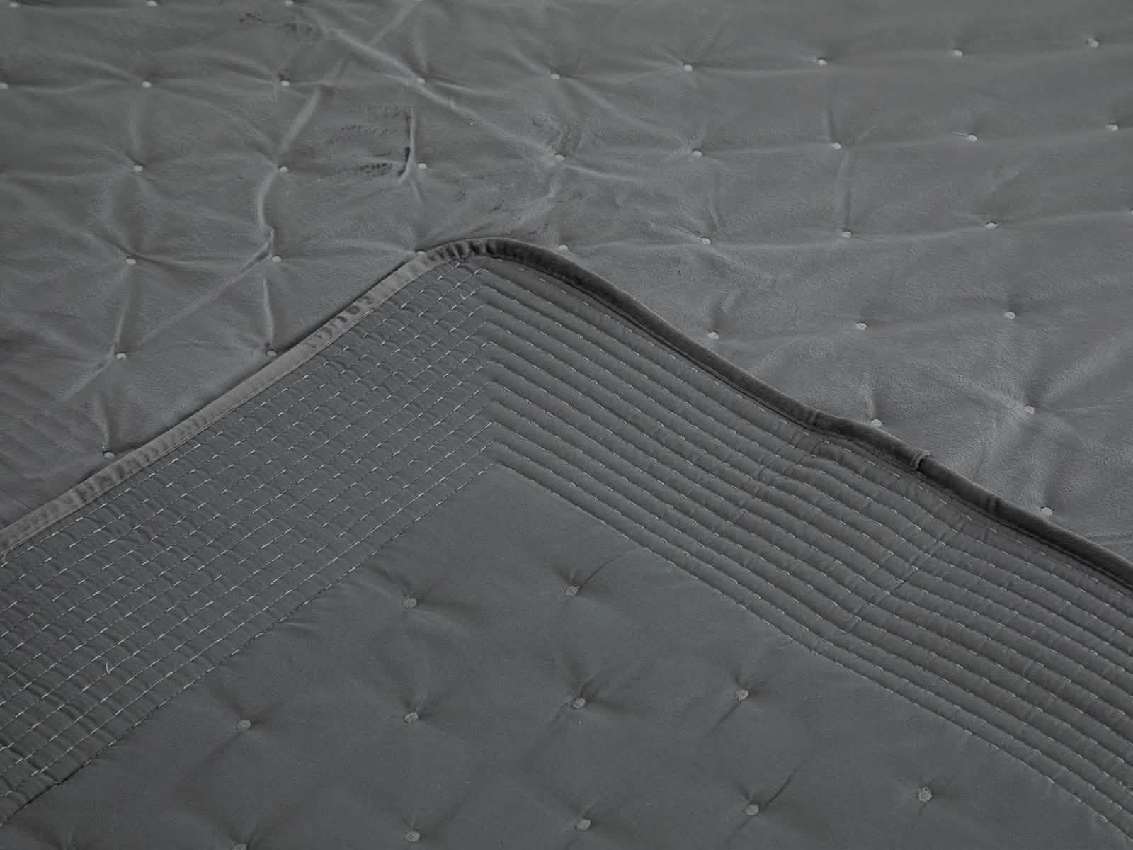 Cubrecama Velvet Punto Harrison #Color_DimGray