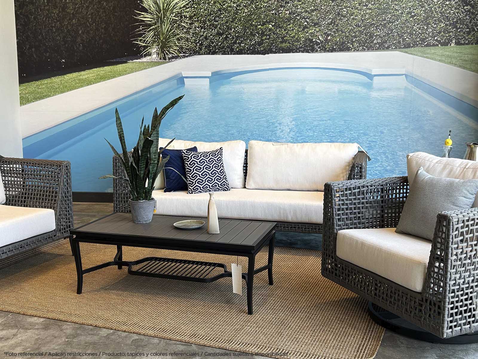 Sofa Triple Outdoor Genval