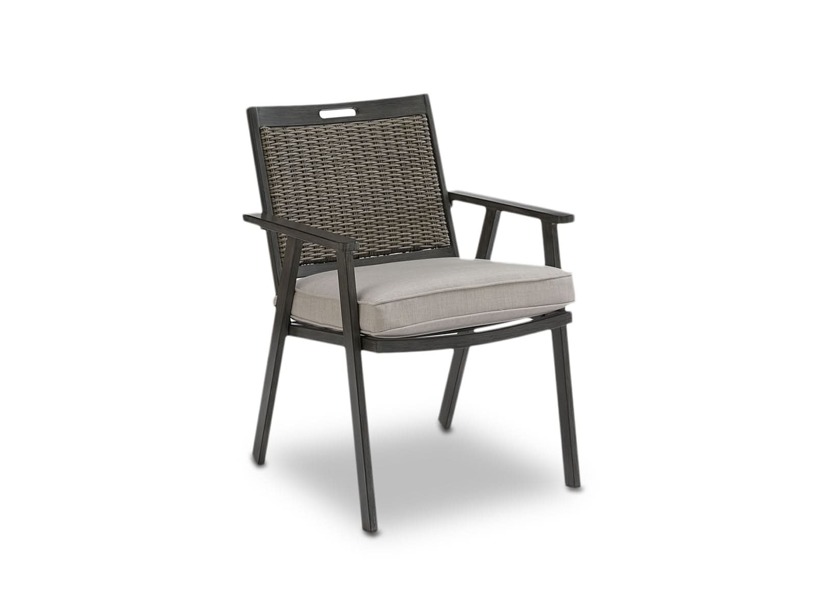 Mesa Comedor Addisson Outdoor + 8 Butacas Gris