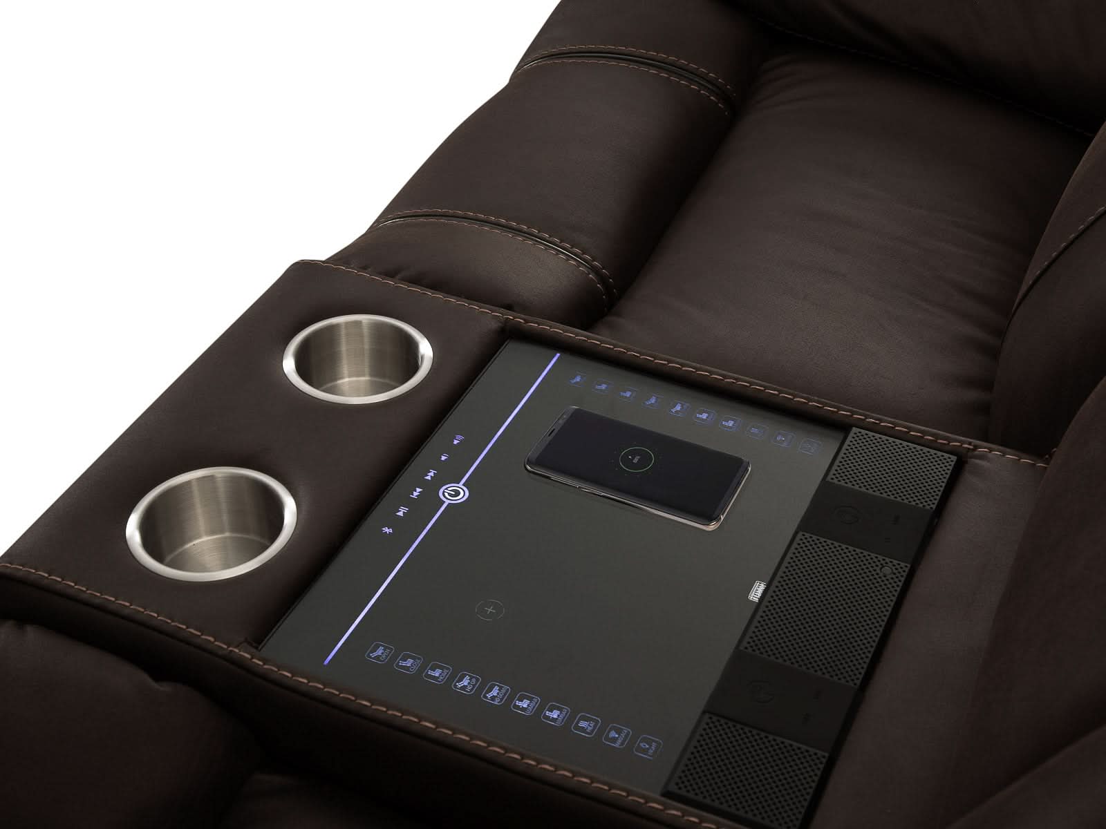 Loveseat Recliner Galileo Power iTable