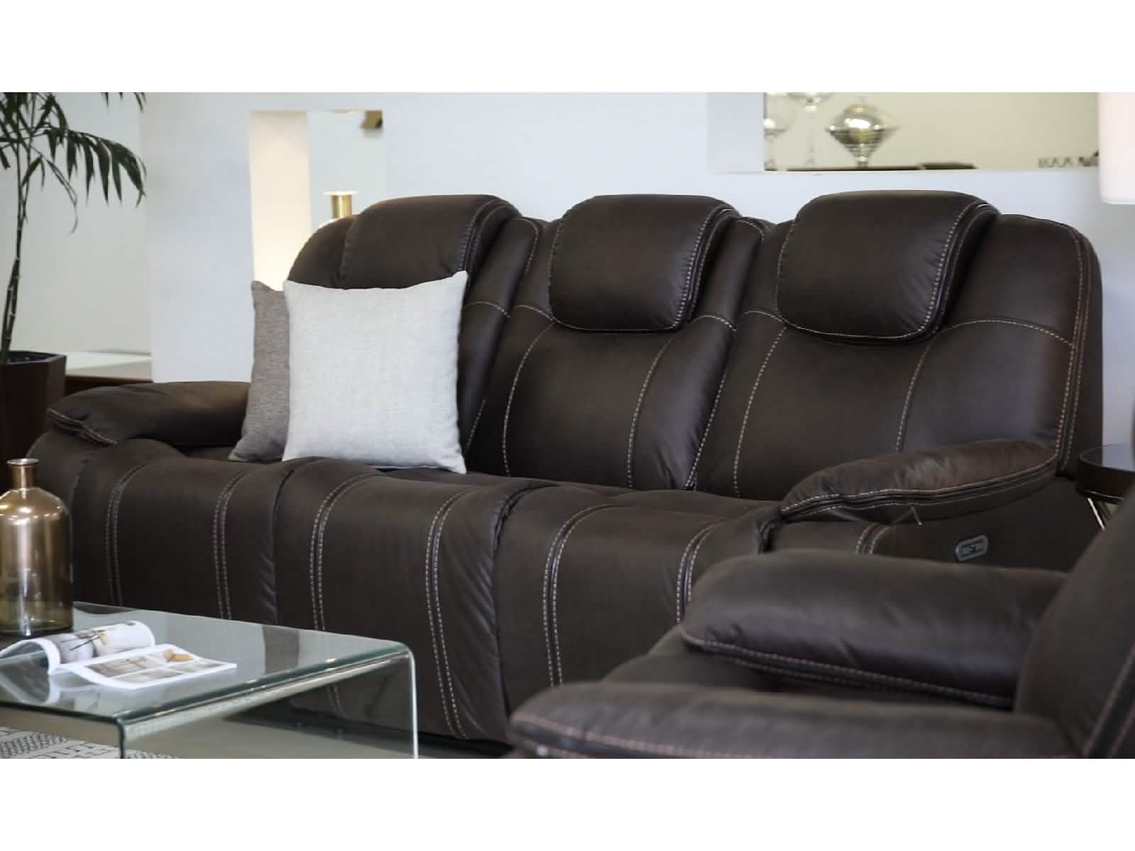 Sofa Recliner Galileo Power Head Rest Voice Control