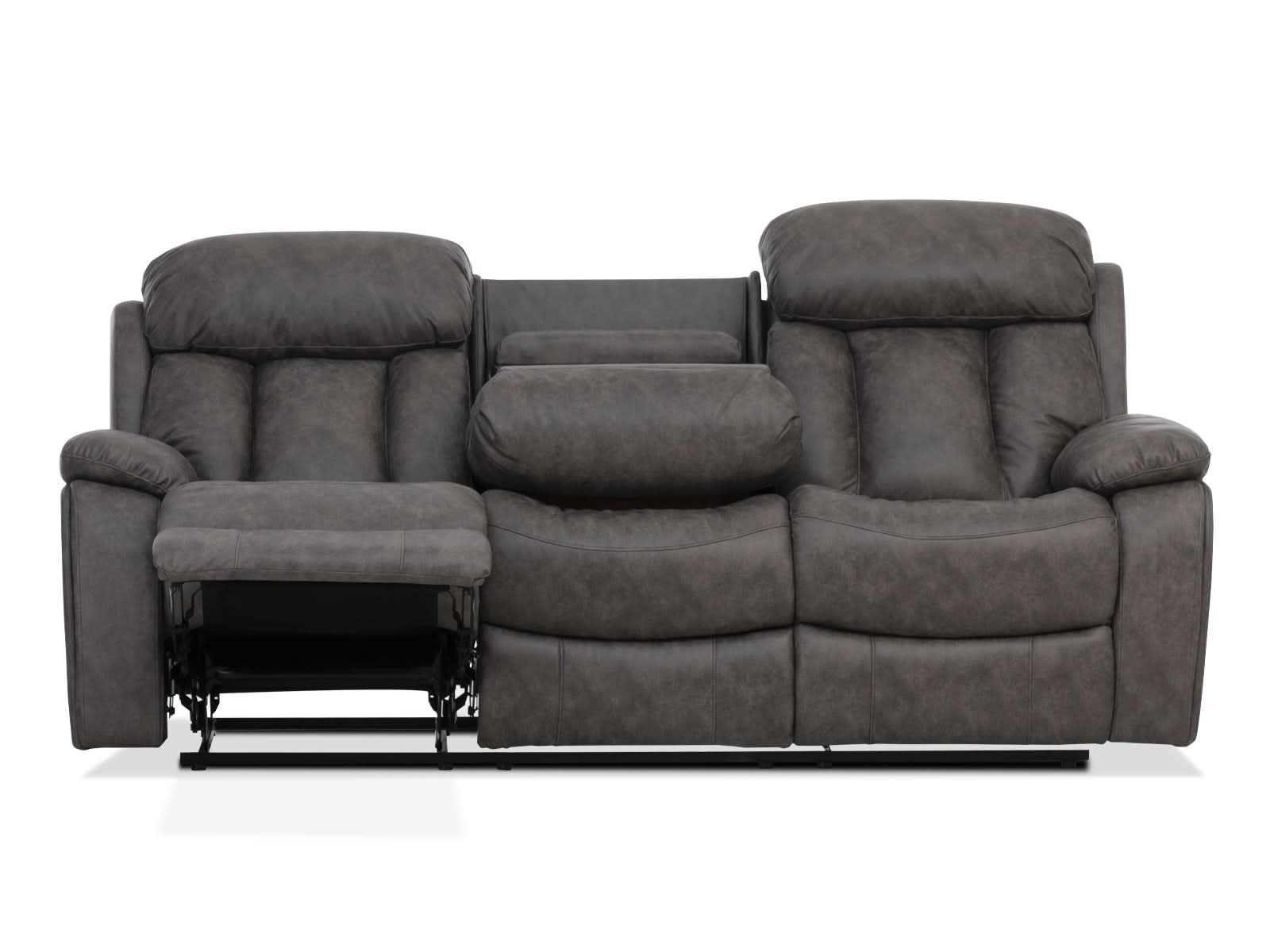 Sofa Donatella Recliner #Color_SaddleBrown"4714"