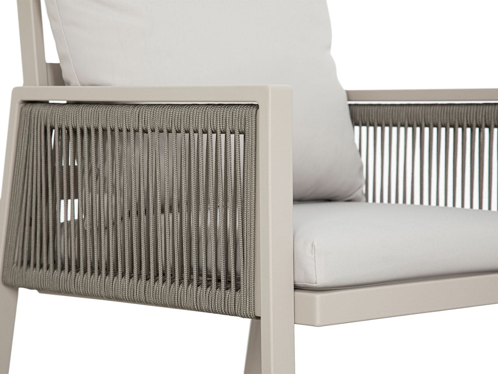 Mesa Comedor Outdoor Alin Rectangular + 6 Sillas