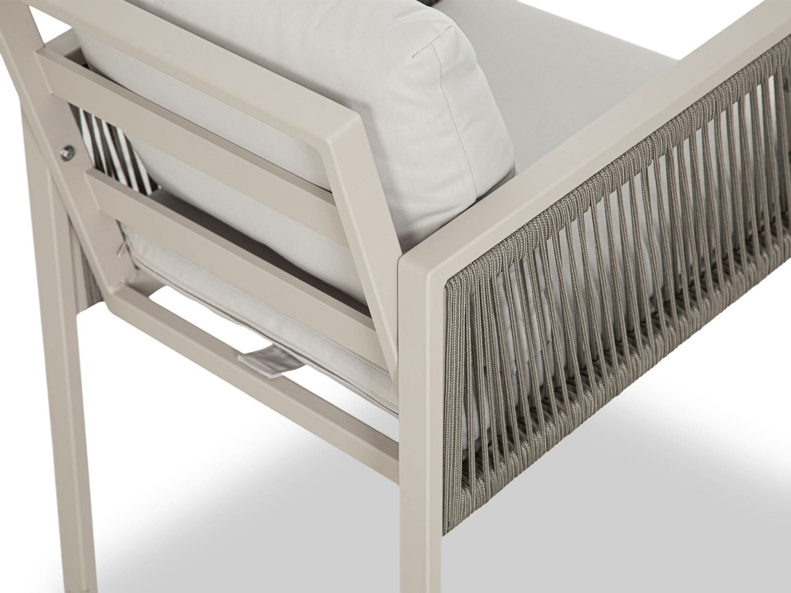 Mesa Comedor Outdoor Alin Rectangular + 6 Sillas