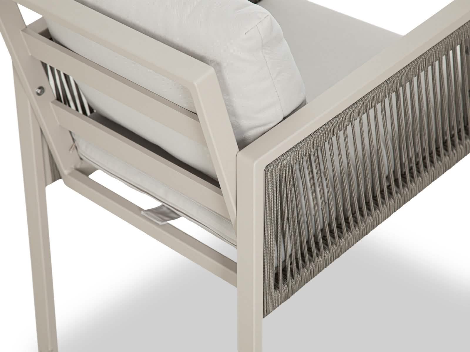 Mesa Comedor Outdoor Alin Rectangular + 6 Sillas