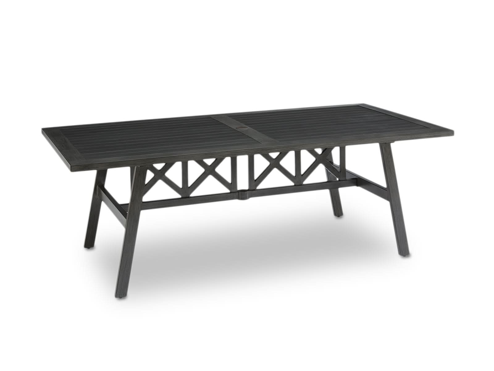 Mesa Comedor Addisson Outdoor + 8 Butacas Gris