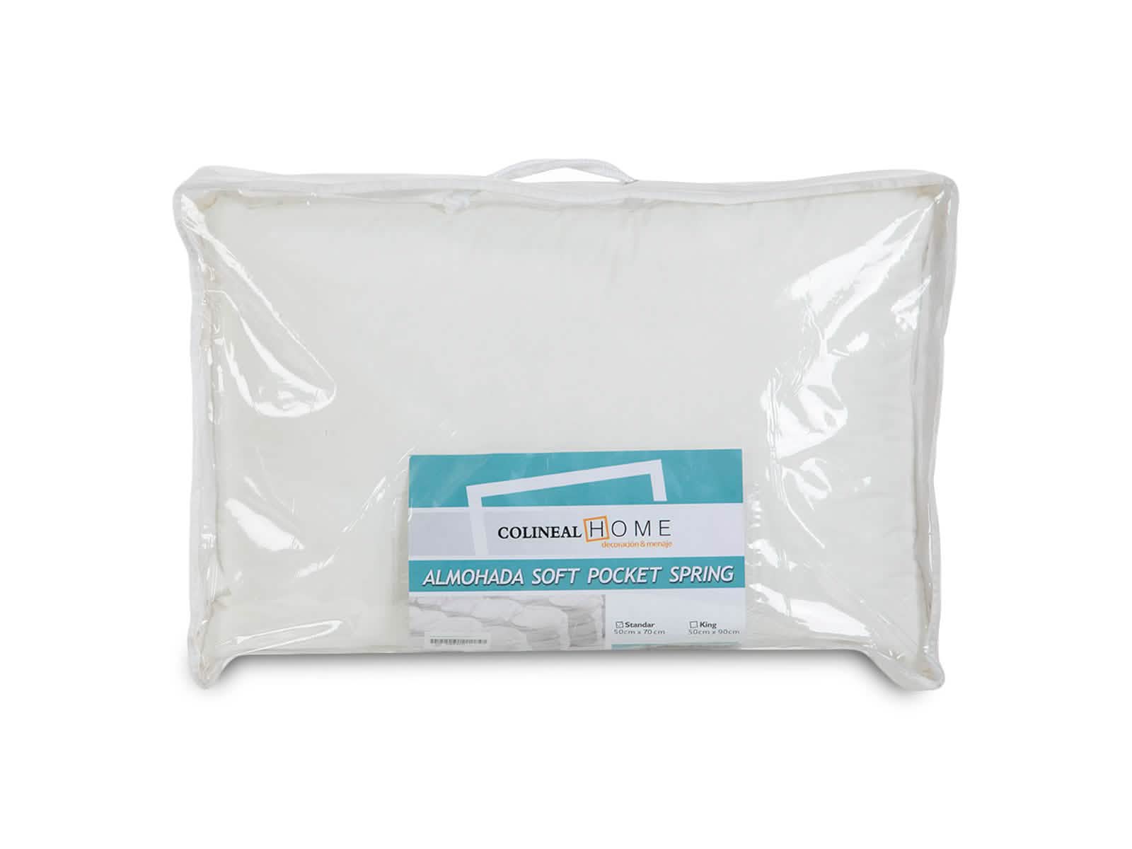 Almohada Soft Pocket Springs 50x70