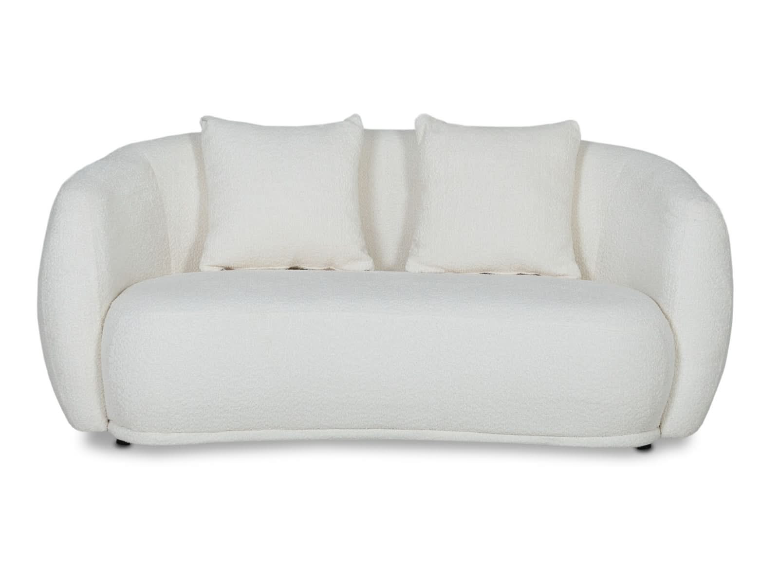 Loveseat Diana #Color_Snow"T37108"