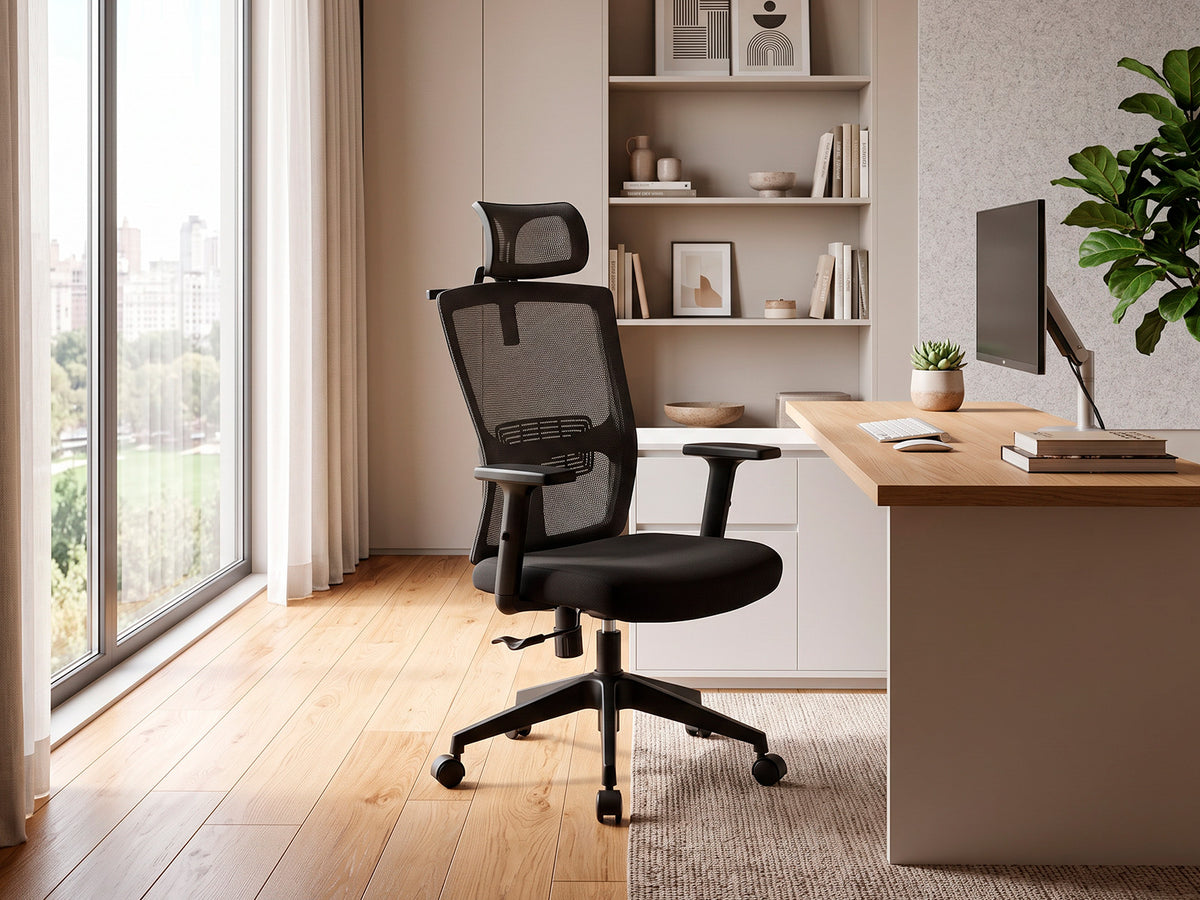 Sillon Novus Giratorio Gerente Negro