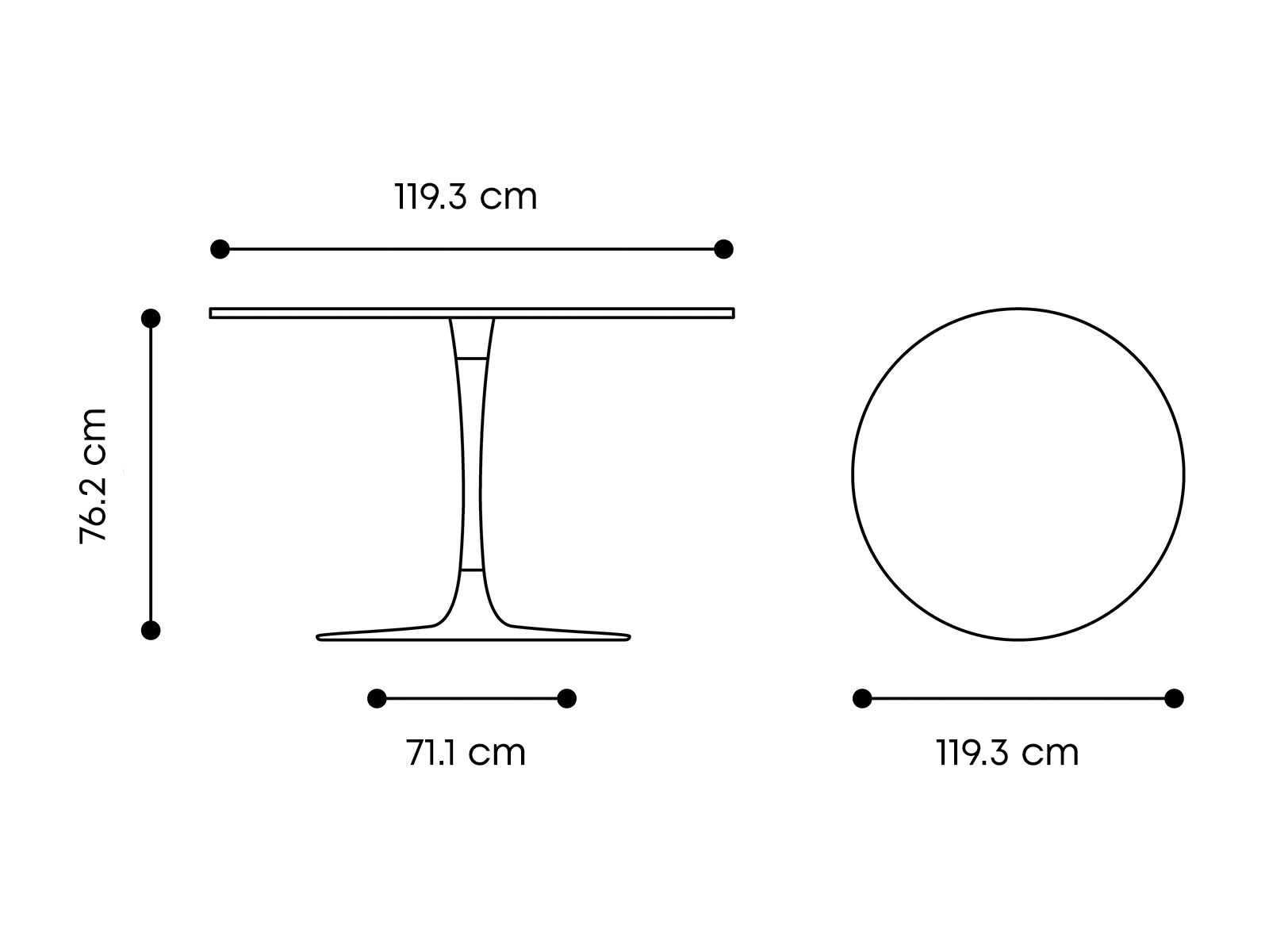 Mesa Comedor Ithaca Gold