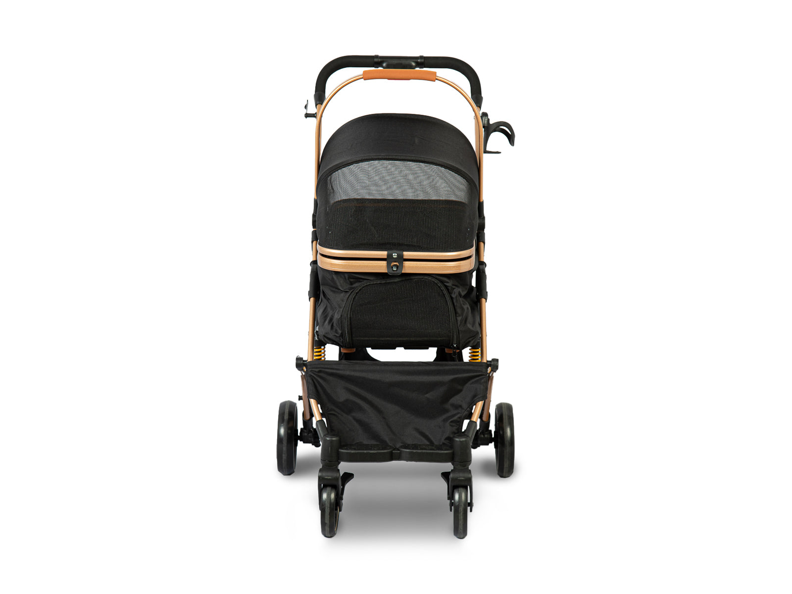 Coche Transportador de Mascota Collie Negro