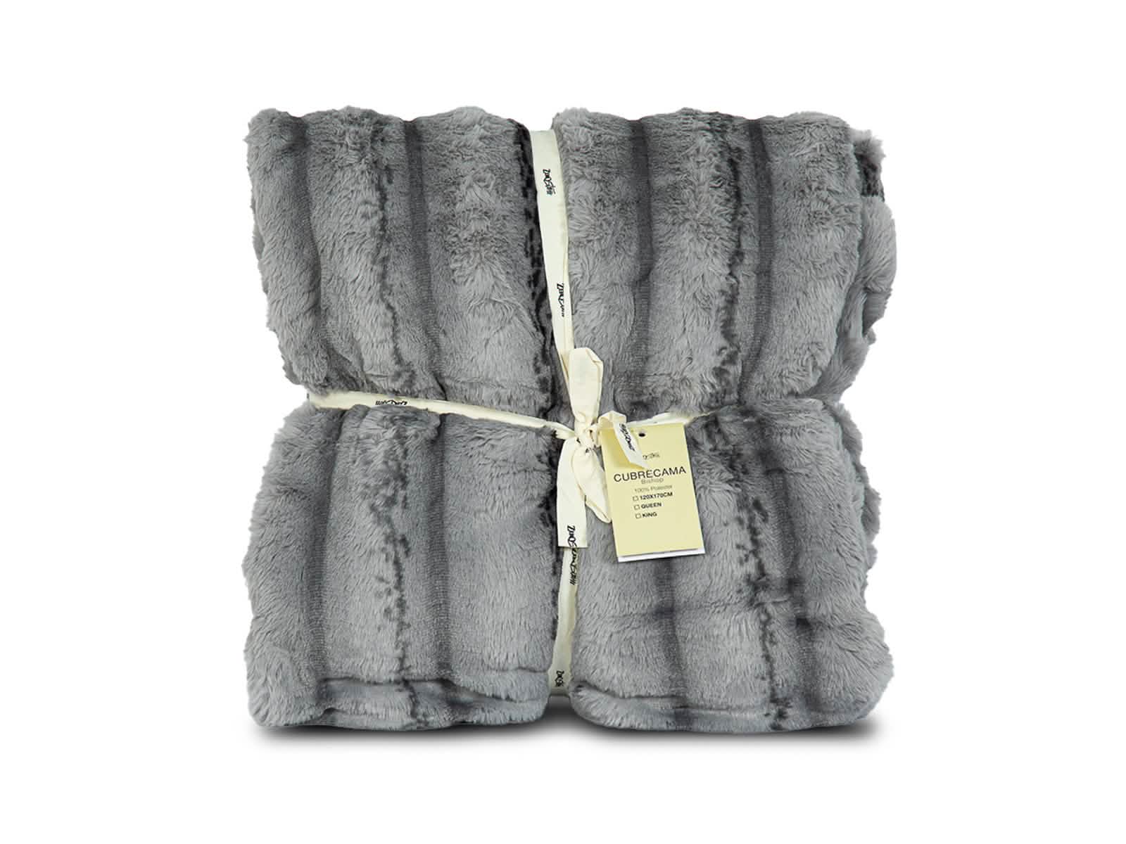 Cubrecama Bishop Gris