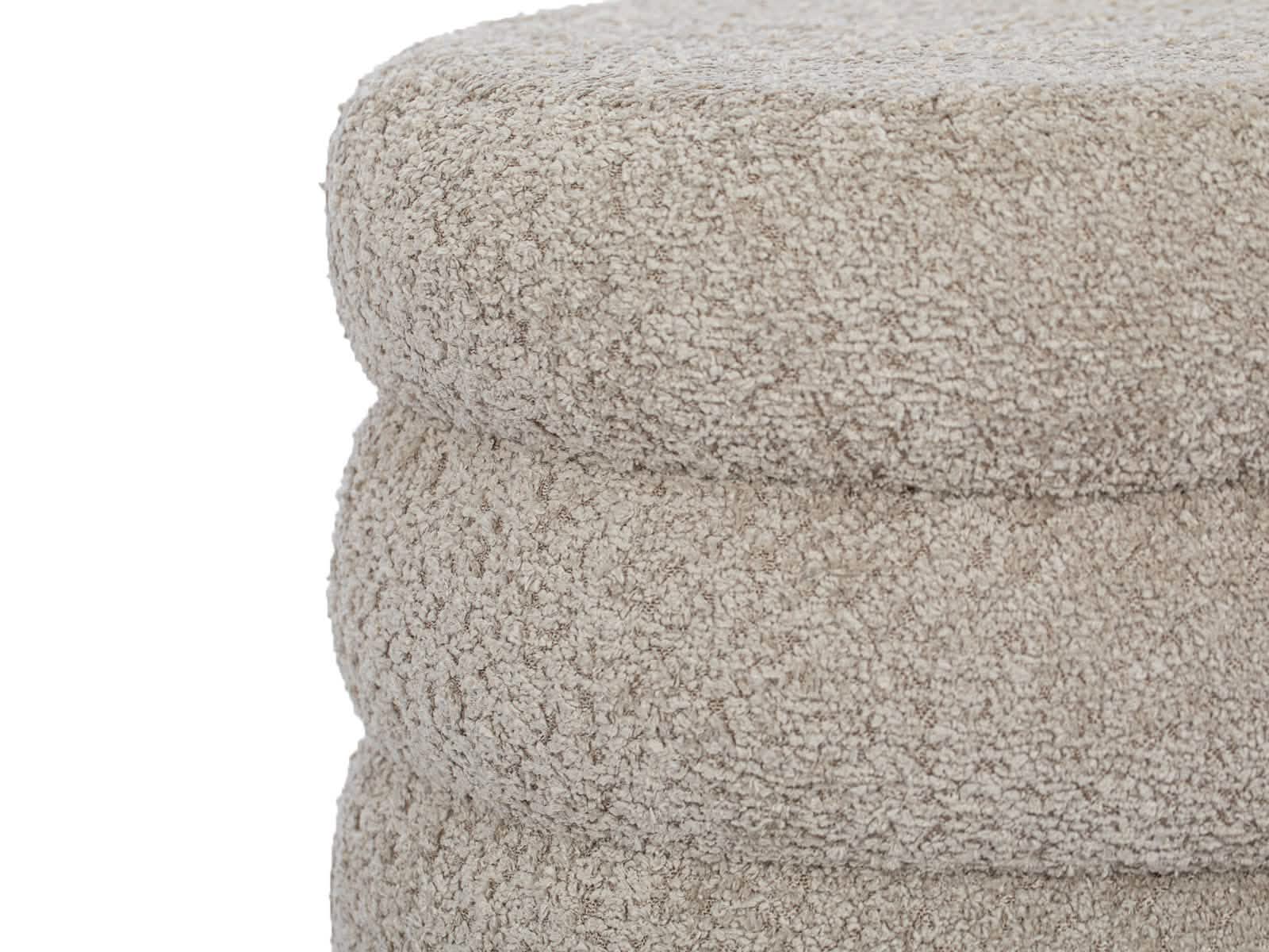 Ottoman Japandi #Color_Beige"T37701"