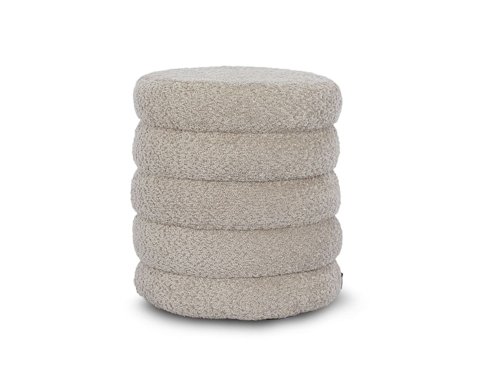 Ottoman Japandi #Color_Beige"T37701"