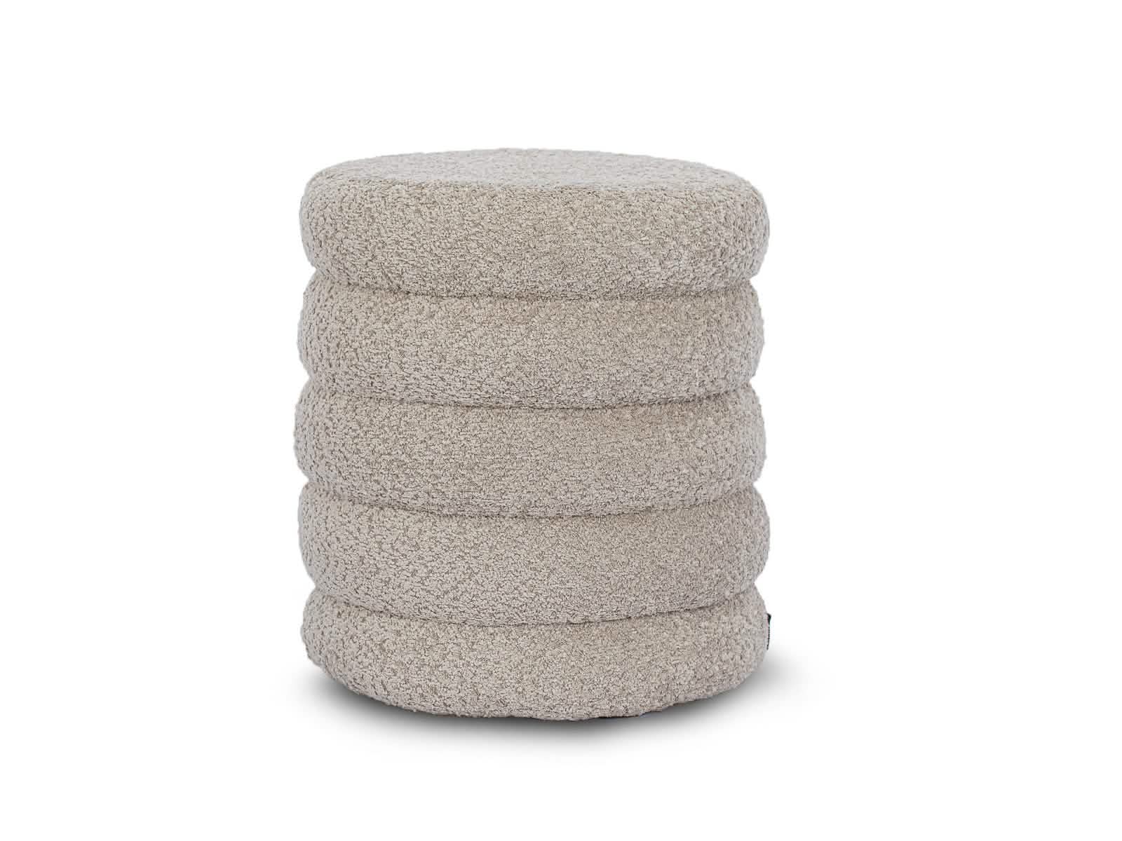 Ottoman Japandi #Color_Beige"T37701"