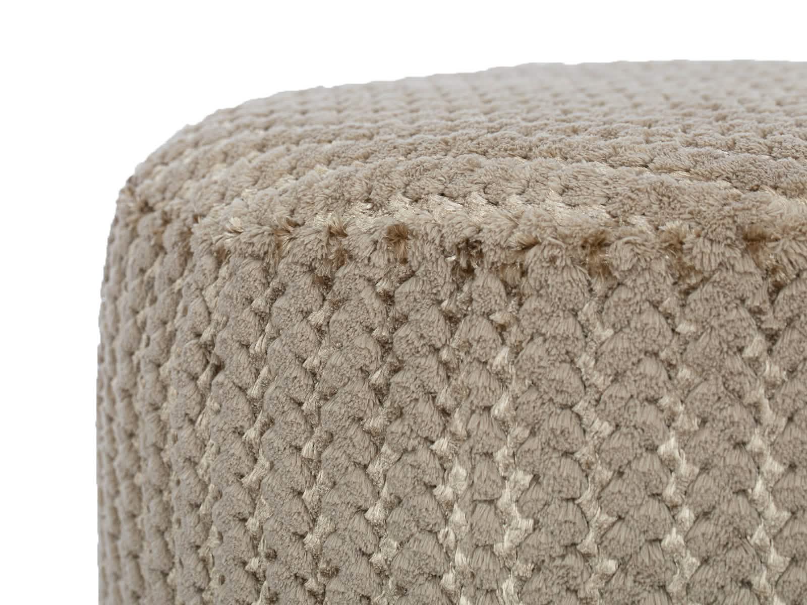 Ottoman Midcentury #Color_Wheat"T37715"
