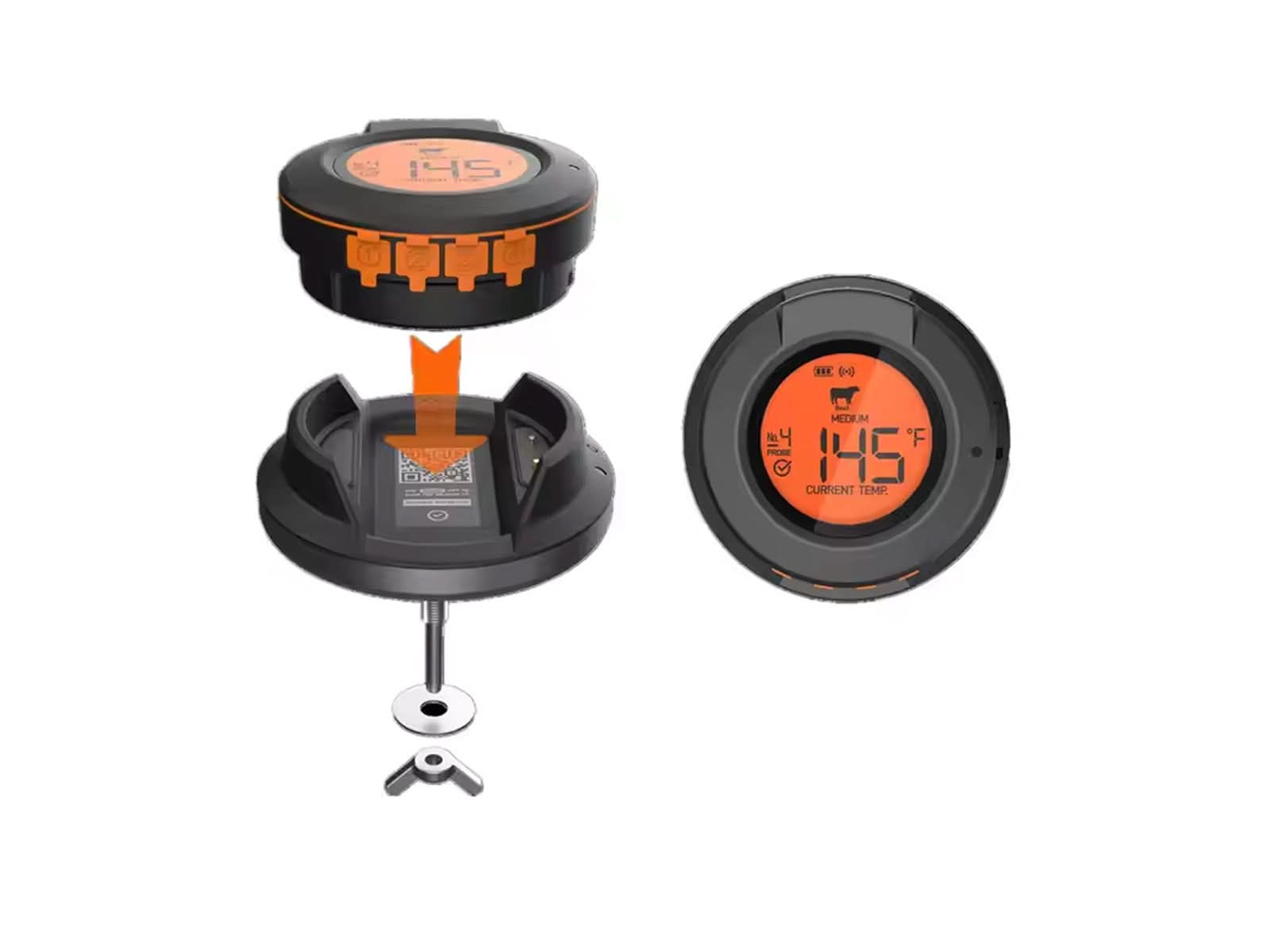 Termometro Smoke Pro Wireless Kamado Andino