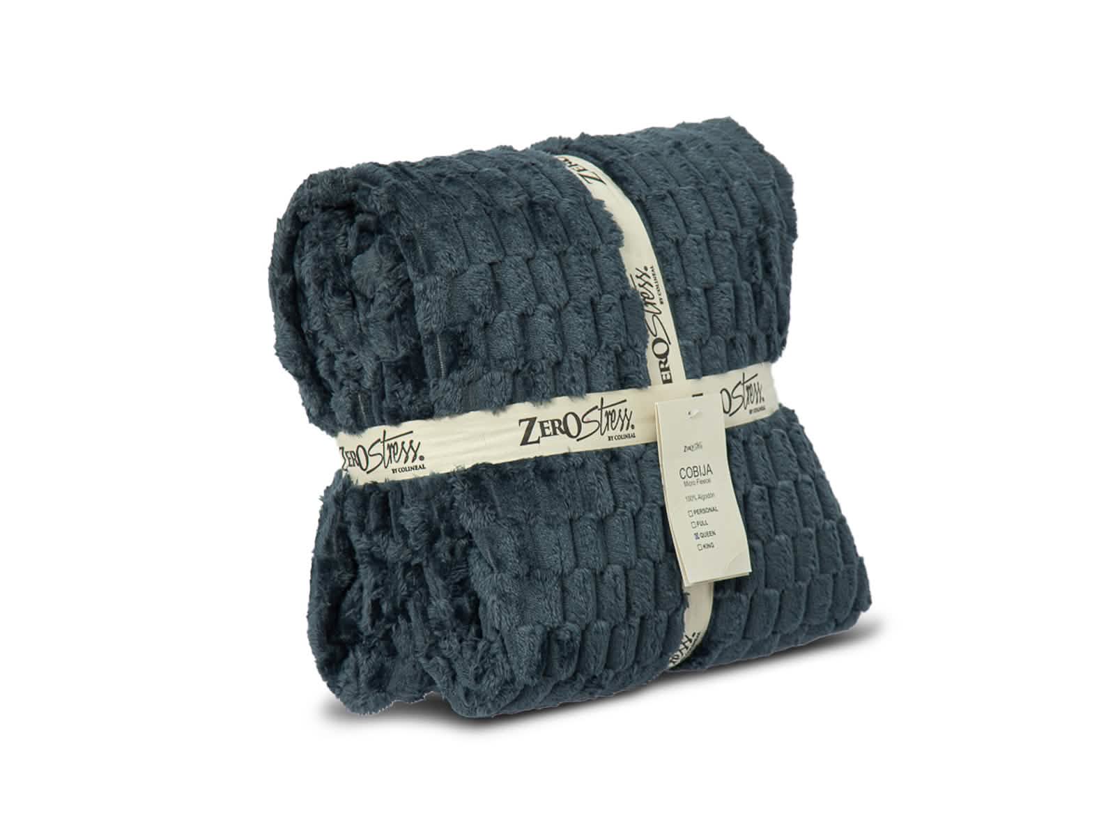 Cobija Glam Microfleece Queen #Color_MidnightBlue