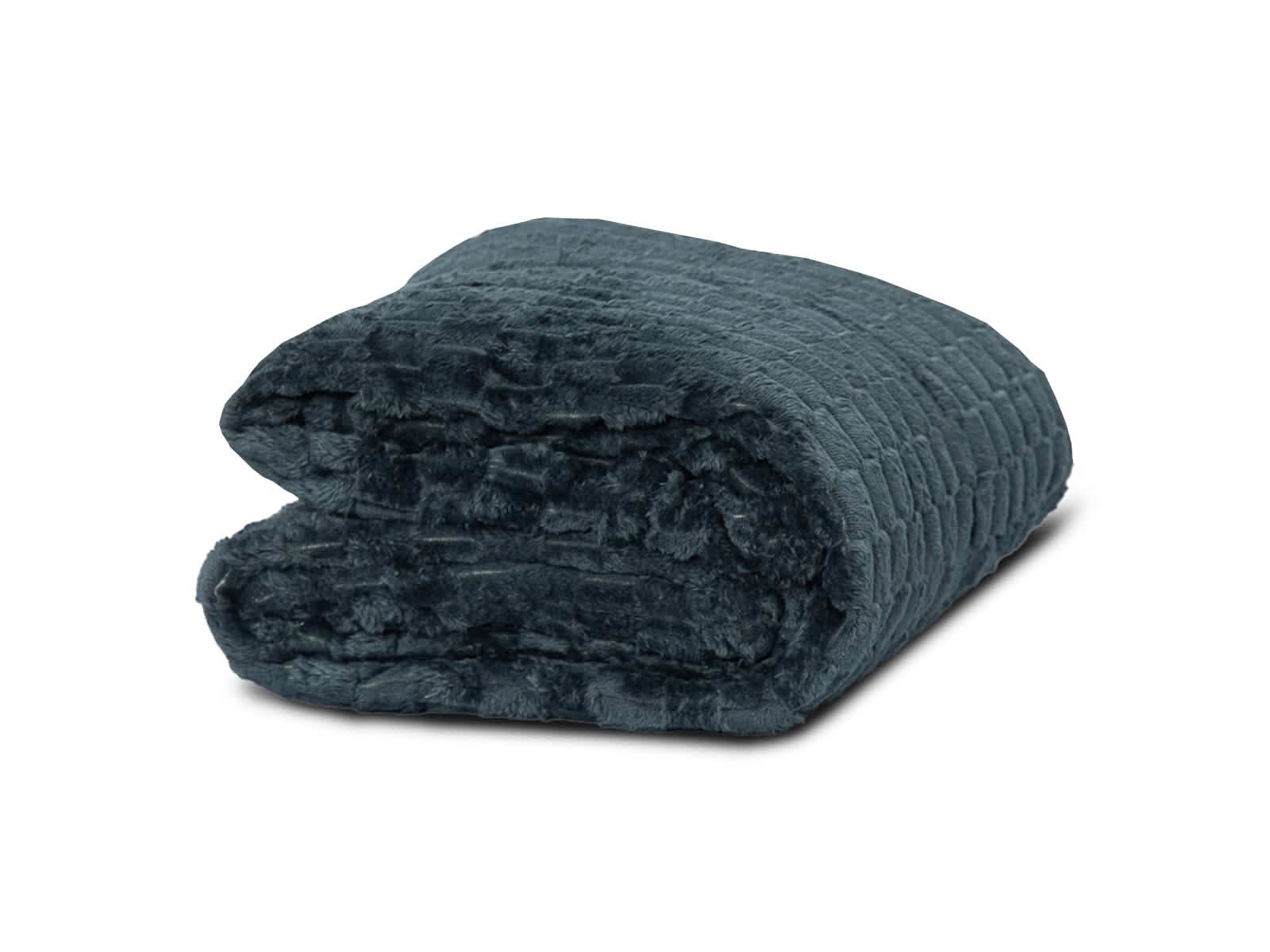 Cobija Glam Microfleece Queen #Color_MidnightBlue