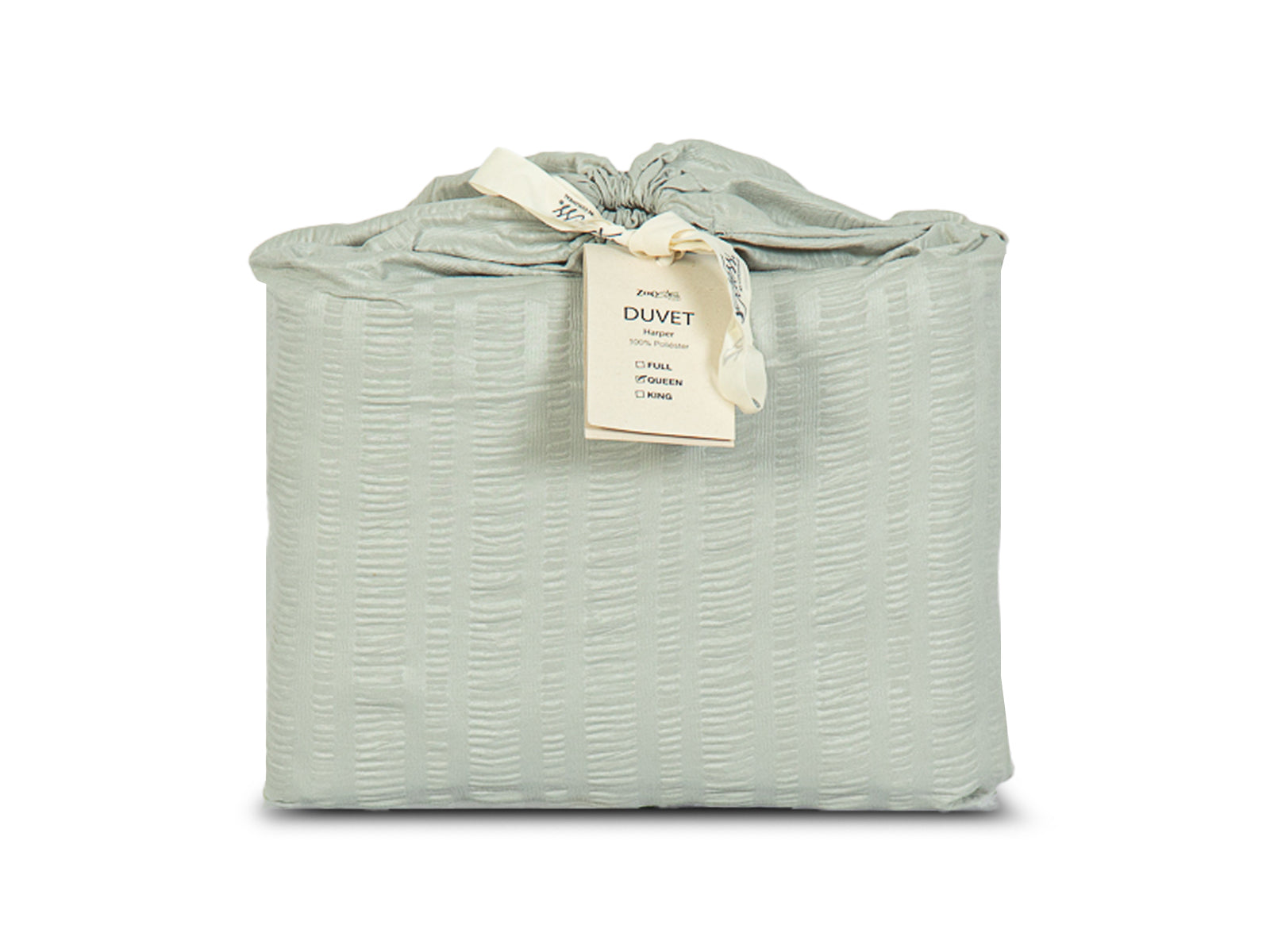 Duvet Harper #Color_Pale Green