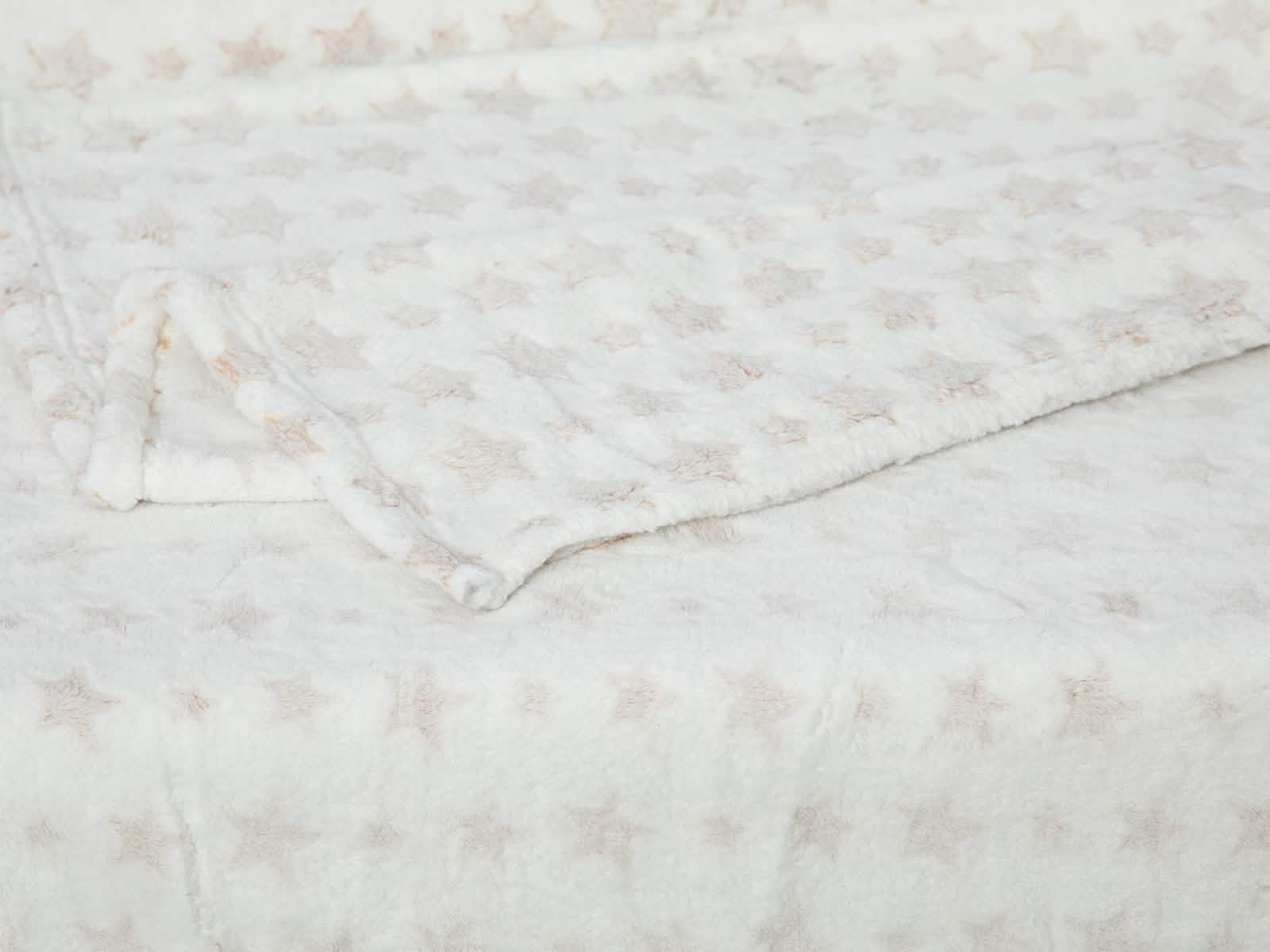 Cobija Baby Microfleece #Diseño_Estrellas C/Blanca