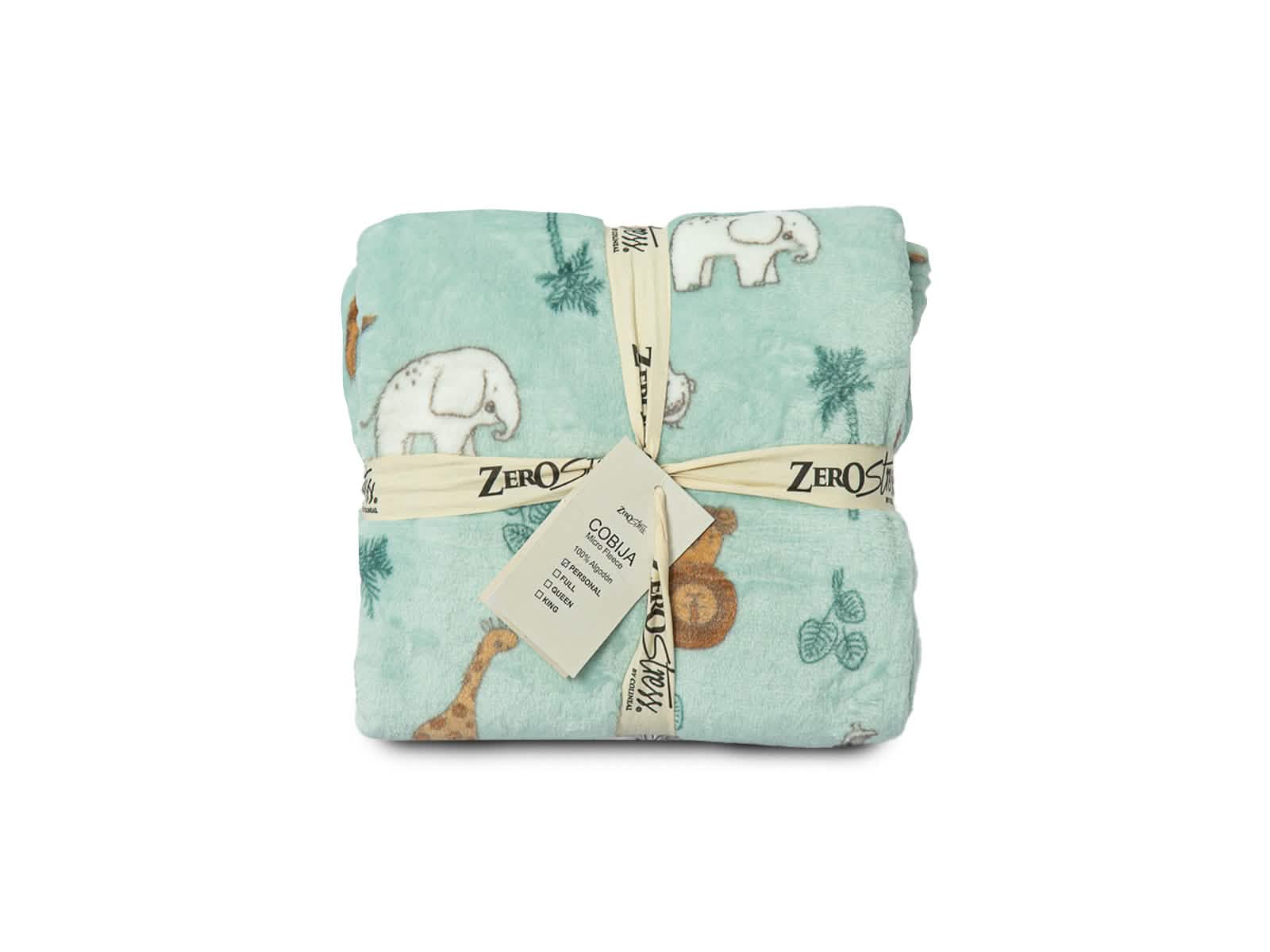 Cobija Baby Microfleece #Diseño_Safari