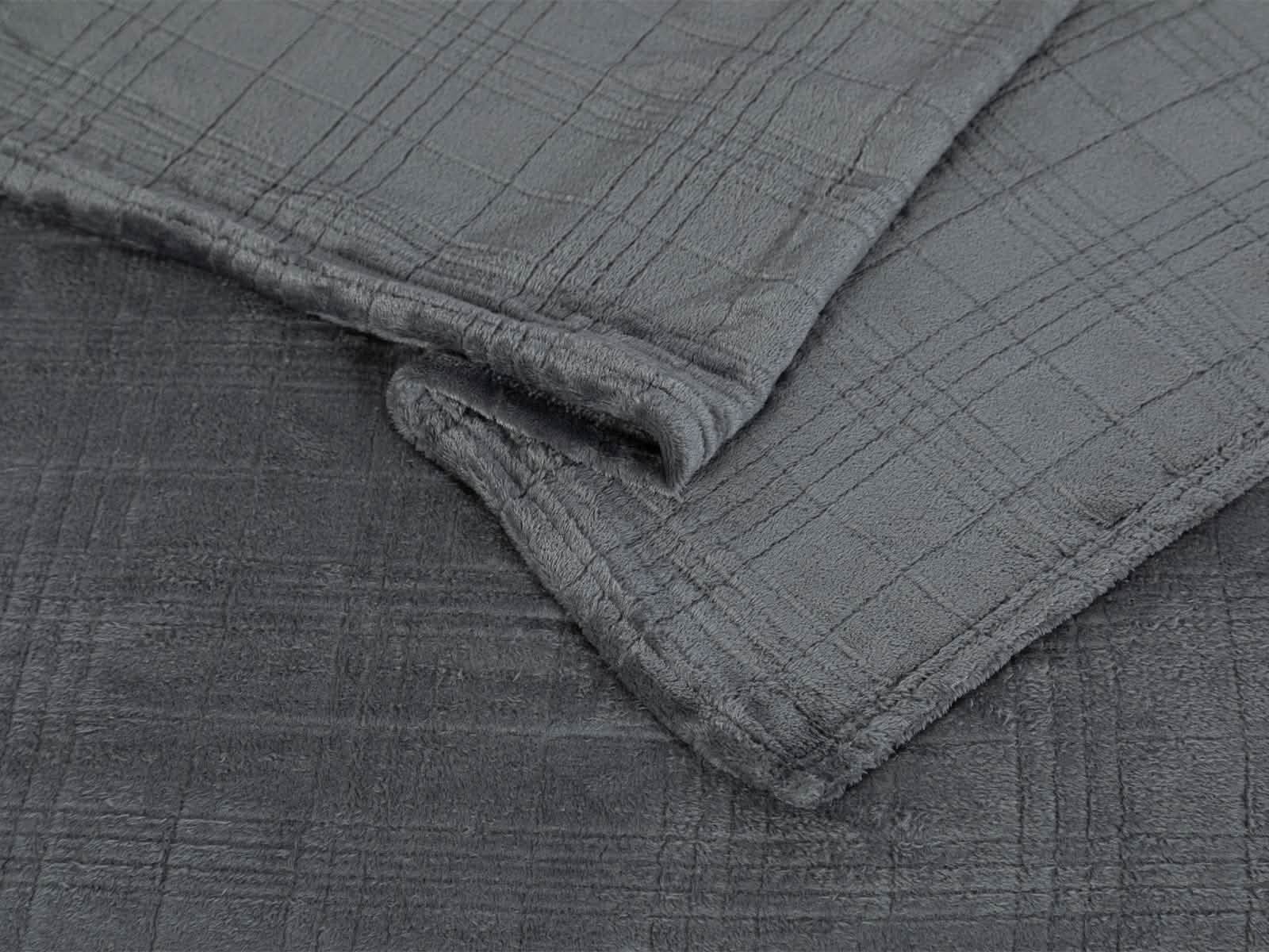 Cobija Glam Microfleece King #Color_LightGrey