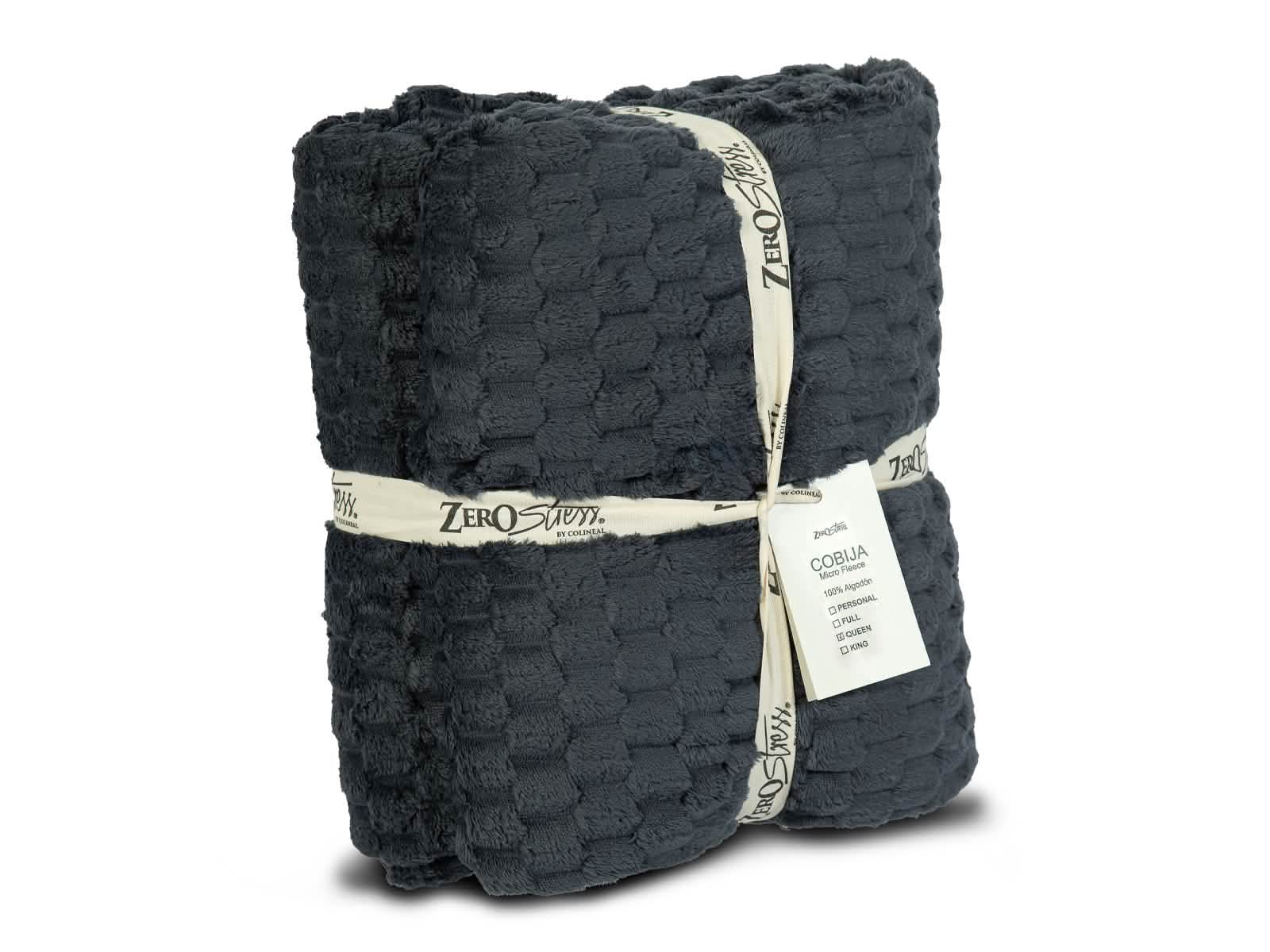 Cobija Glam Microfleece Queen #Color_SlateGray