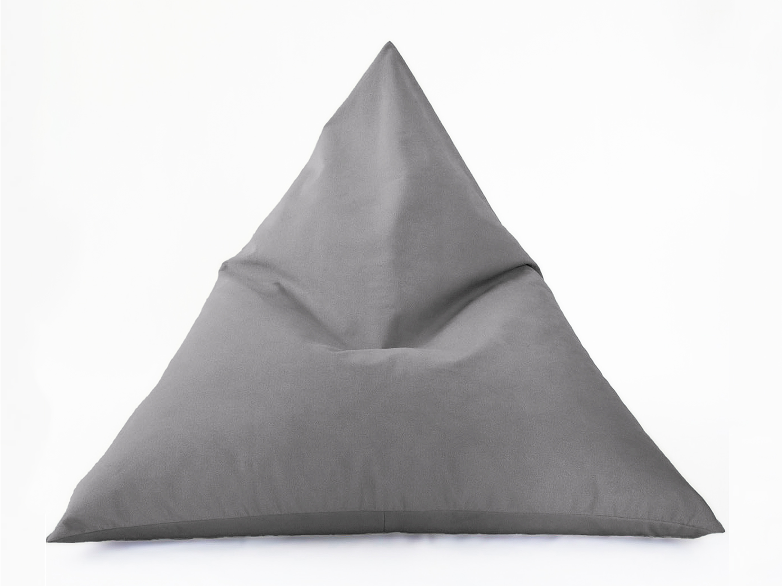 Puff Triangular #Color_Gris Claro