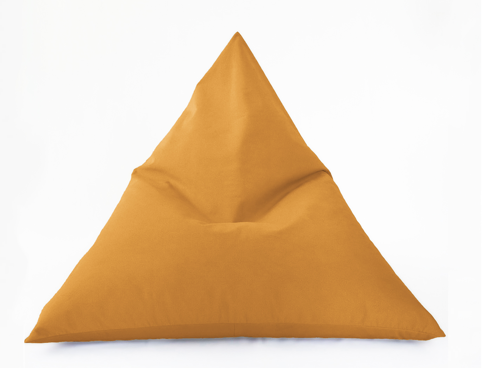 Puff Triangular #Color_Naranja