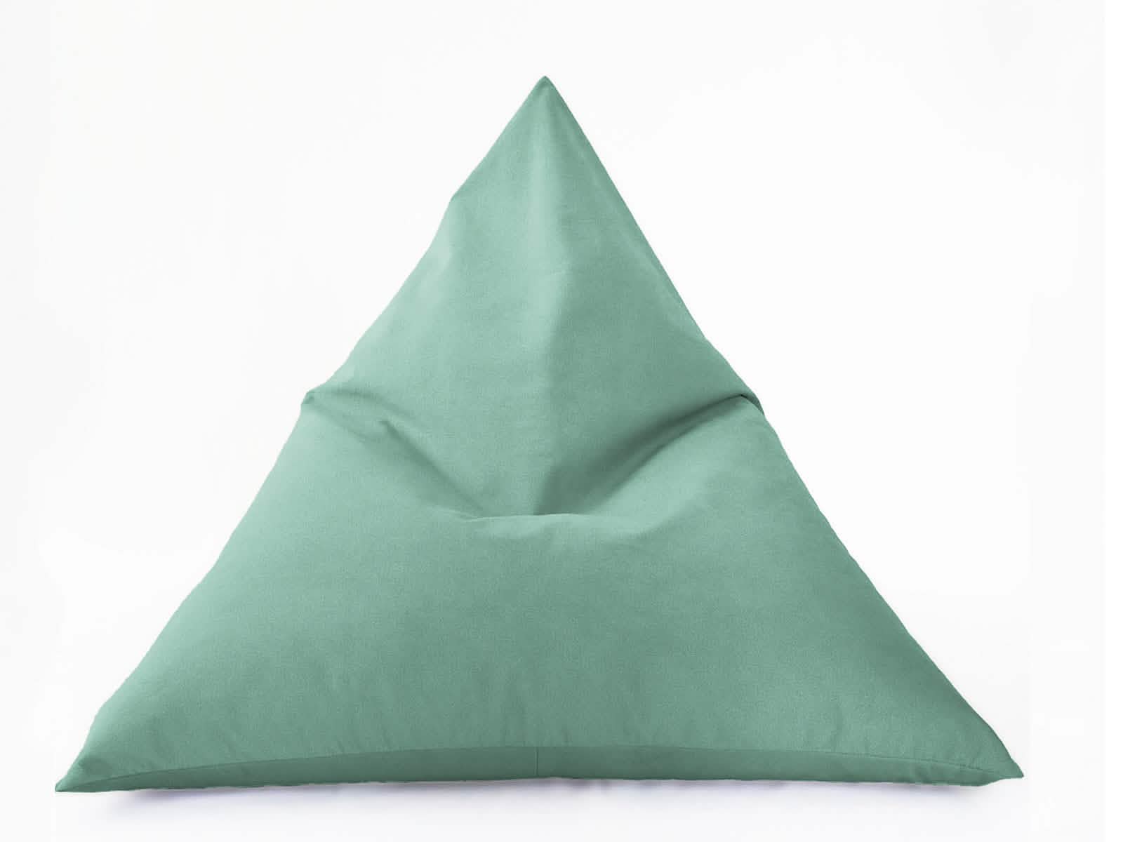 Puff Triangular #Color_Verde