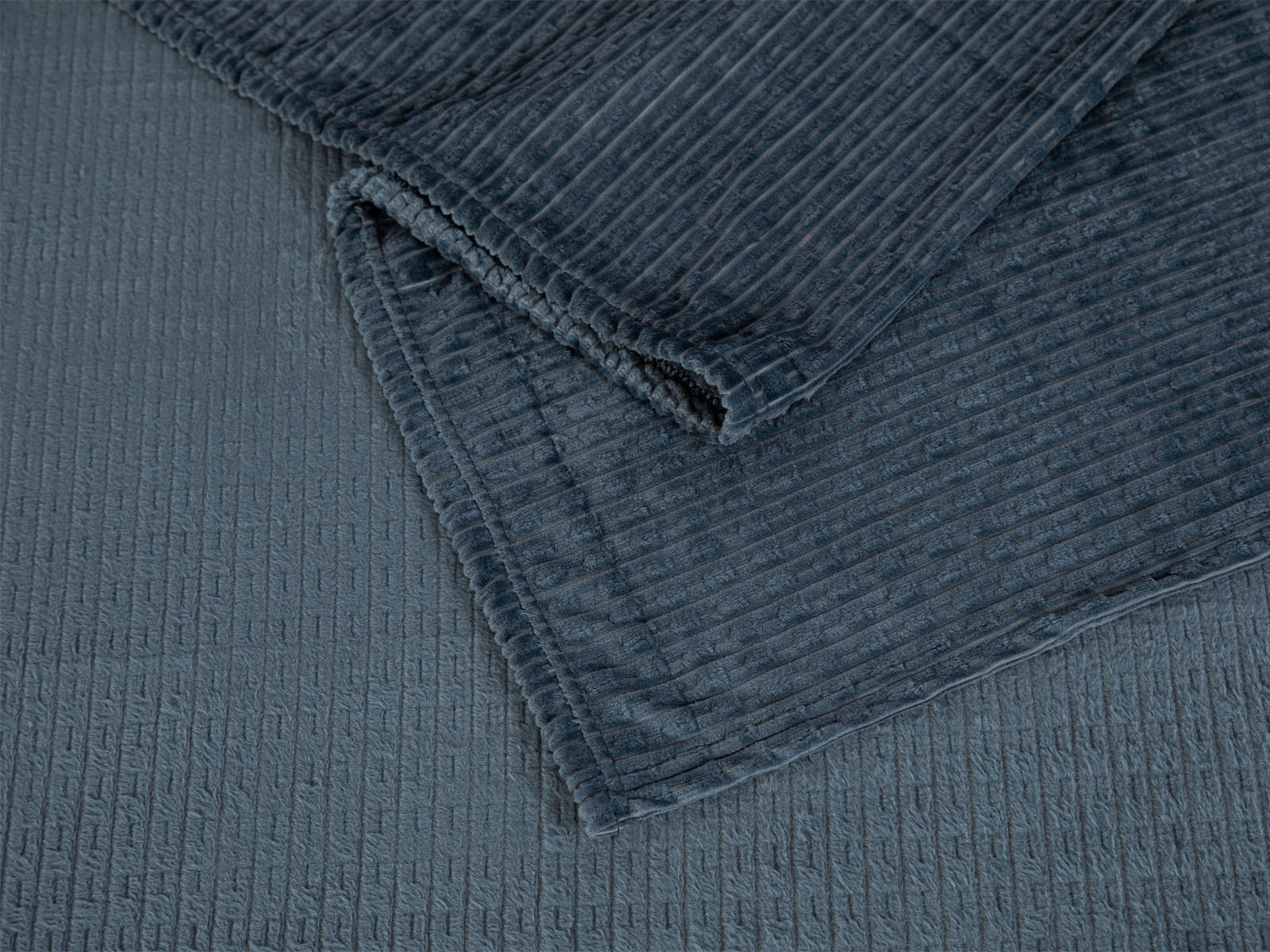 Cobija Glam Microfleece Lineas Texturizadas Queen #Color_Wheat