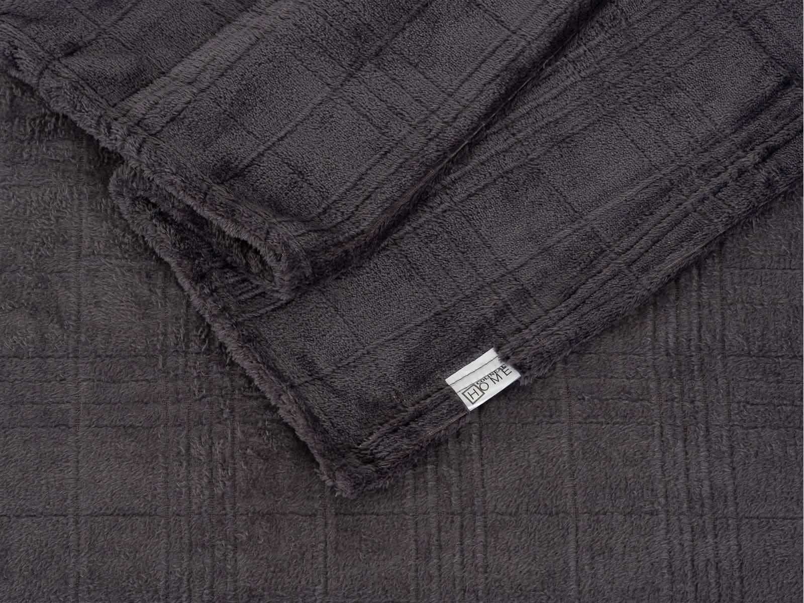 Cobija Glam Microfleece King #Color_SaddleBrown