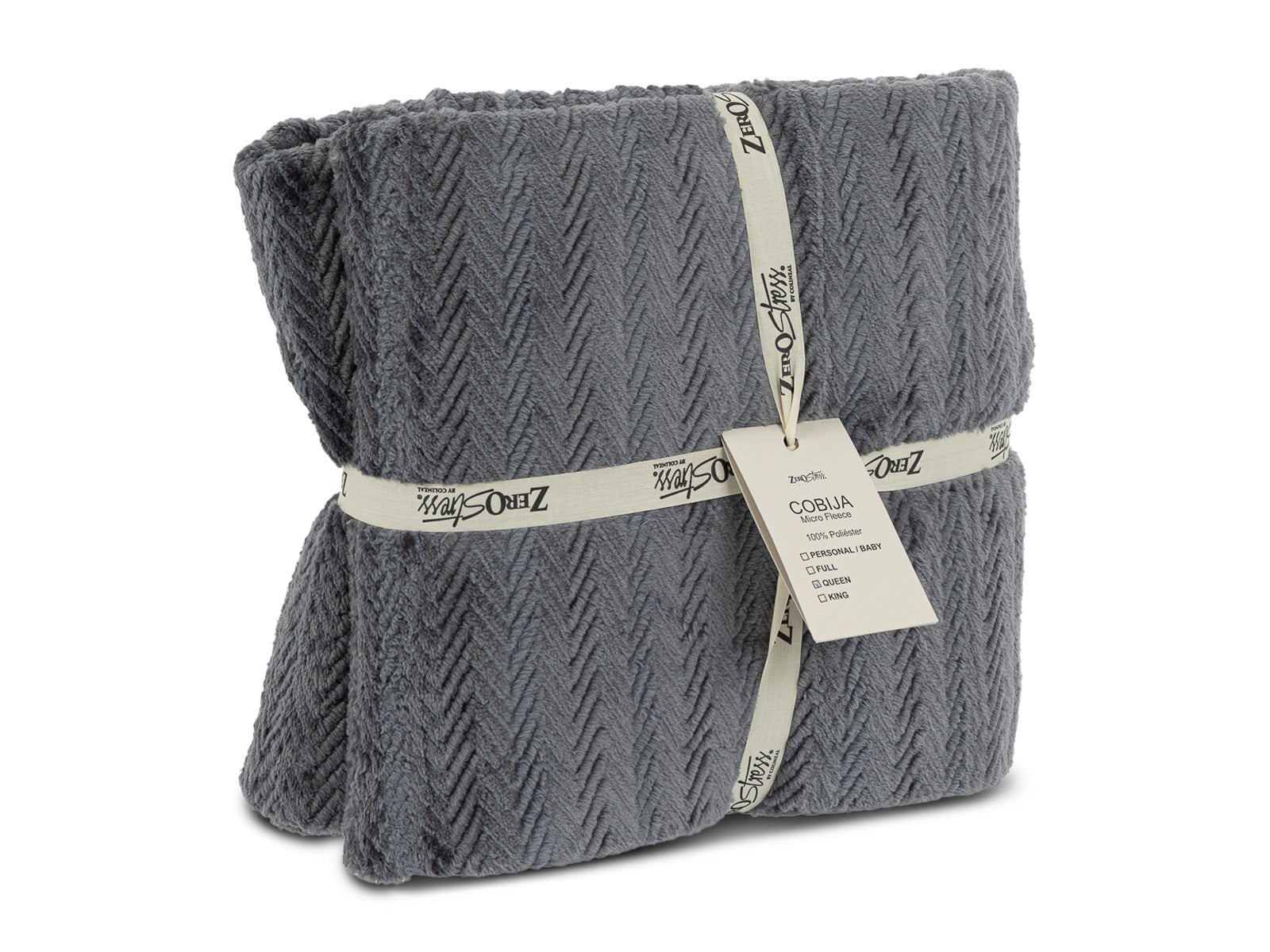 Cobija Glam Microfleece King #Color_SteelBlue