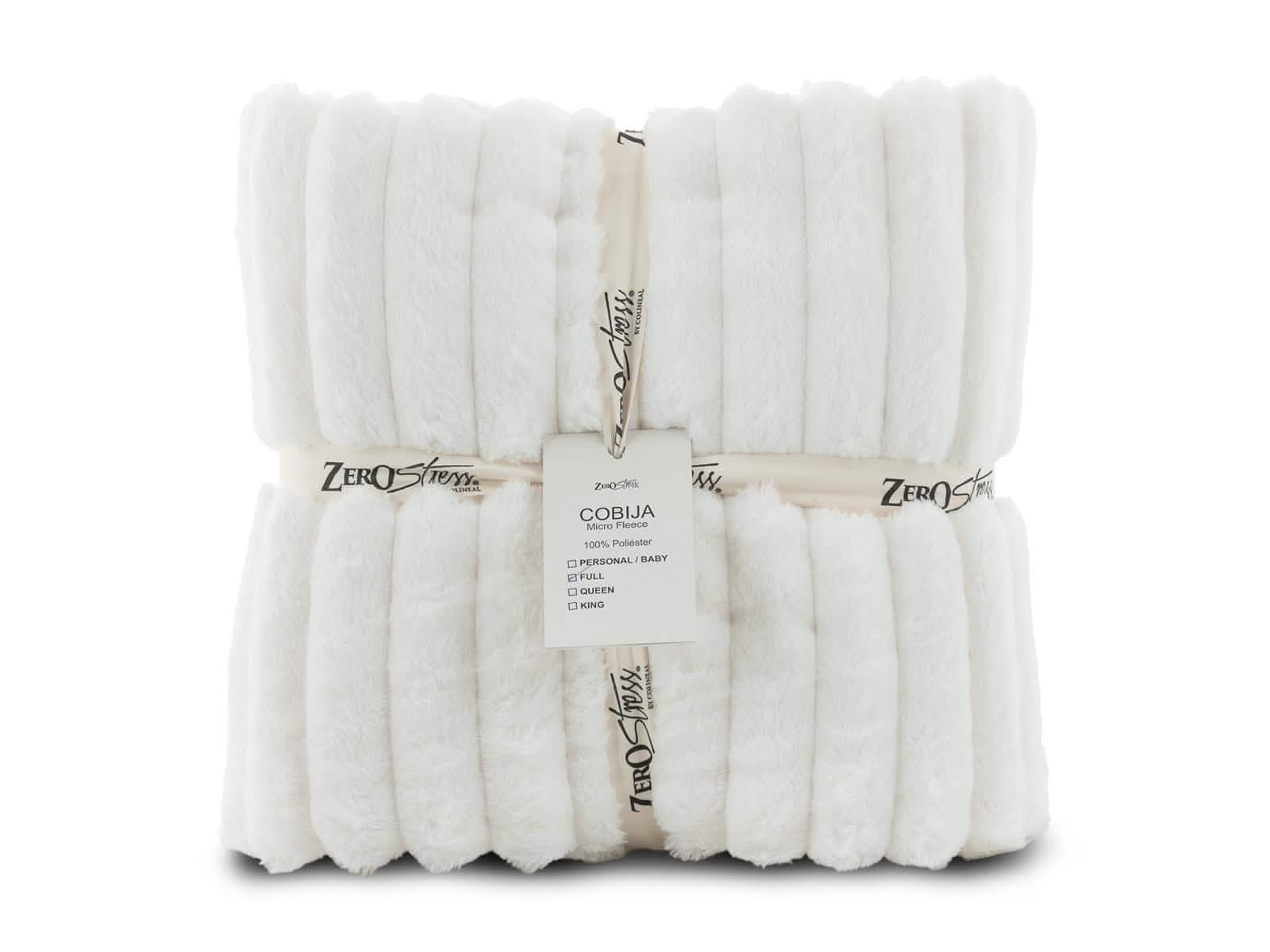 Cobija Glam Microfleece Full #Color_White