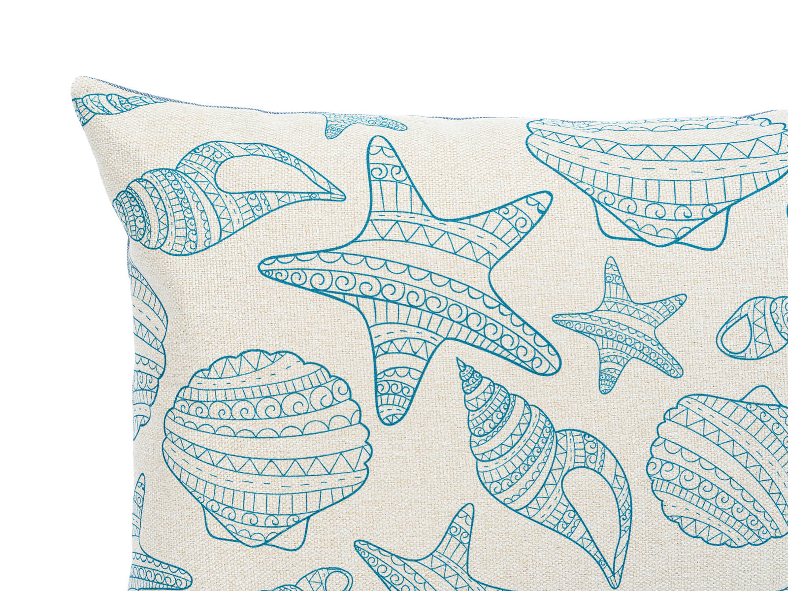 Cojin Poliester Marina Sea Life Azul