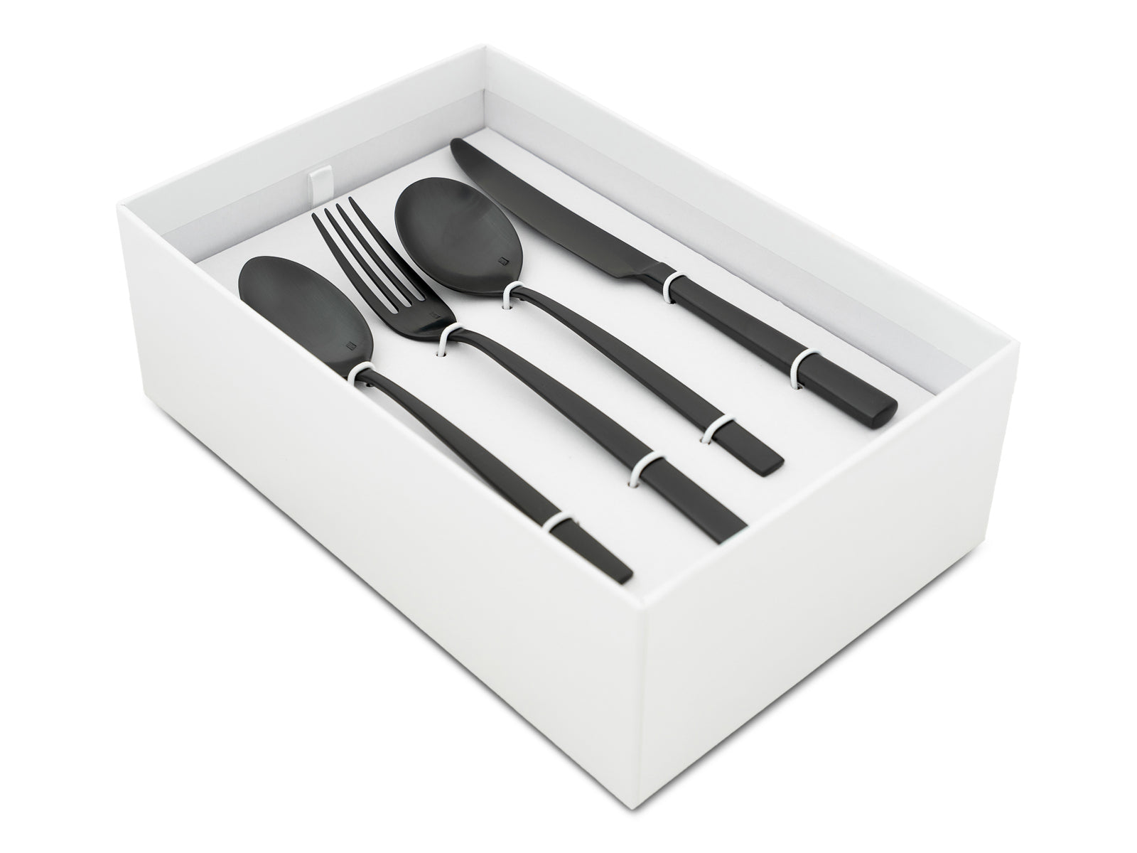 Set de Cubiertos 16pcs Orlando #Color_NegroMate