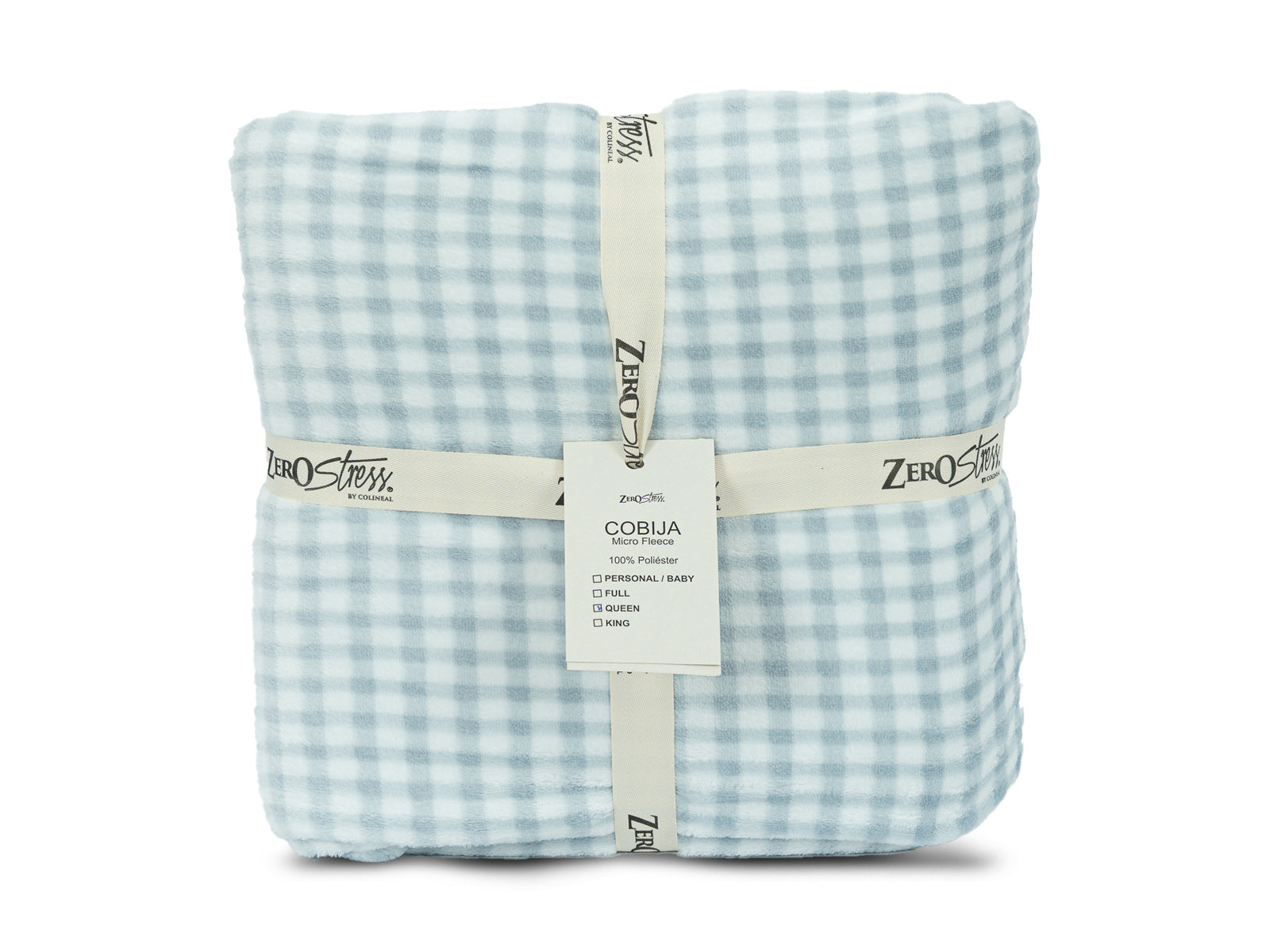 Cobija Glam Microfleece Queen #Color_LightBlue