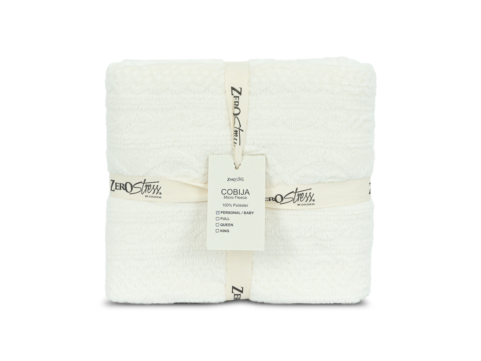 Cobija Microfleece Trenza #Color_WhiteBraids