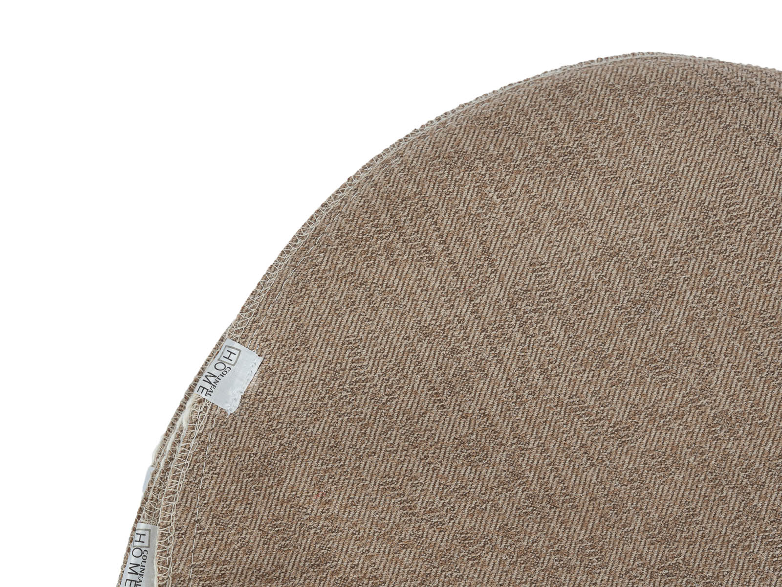 Set x4 Individuales Circulares Terra Beige Cafe