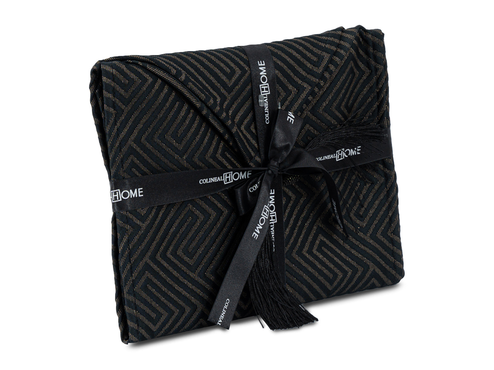 Camino De Mesa Luxury Negro