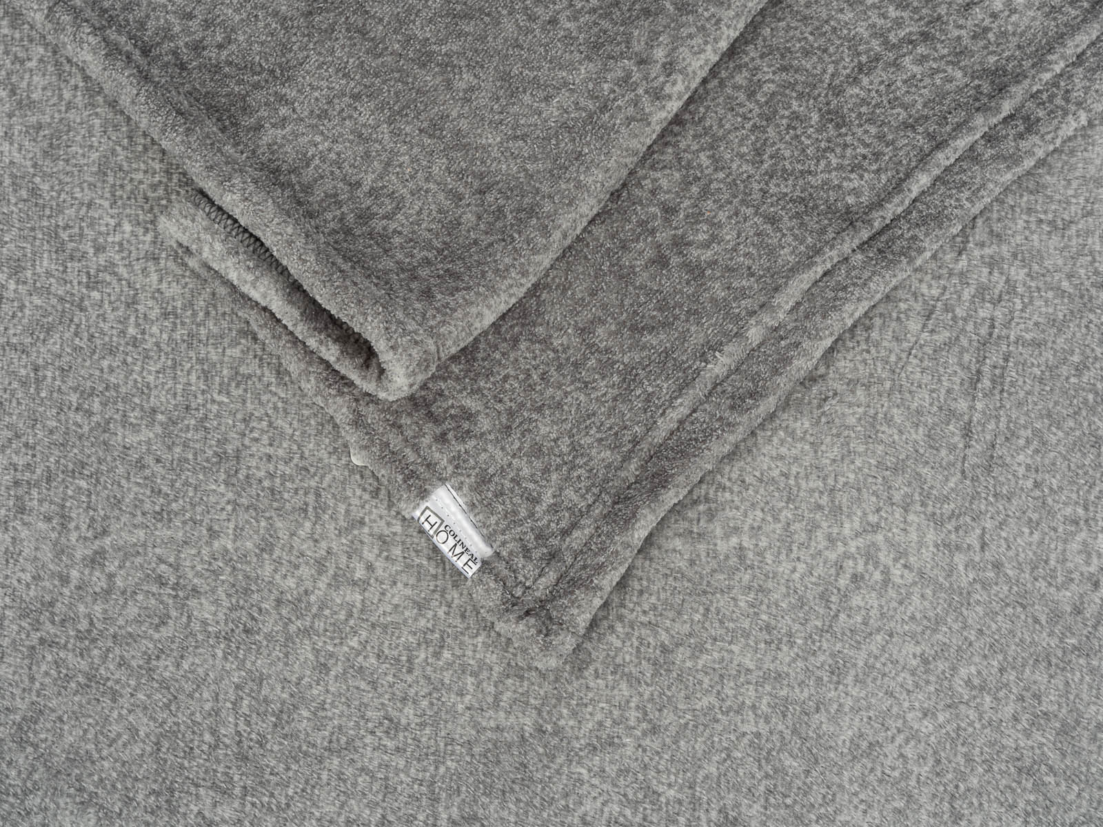 Cobija Glam Microfleece Queen #Color_DarkGrayPlain