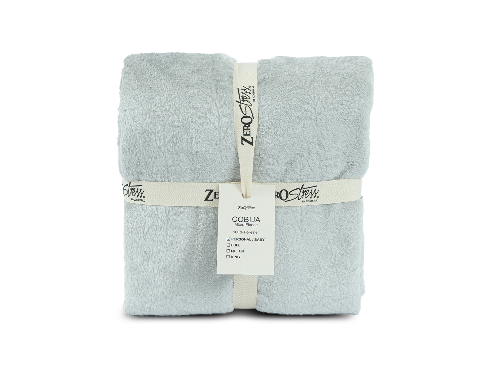 Cobija Glam Microfleece Personal #Color_Lightgray