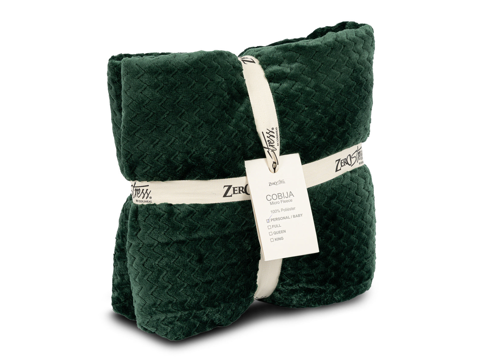Cobija Glam Microfleece Personal #Color_GreenZigzag