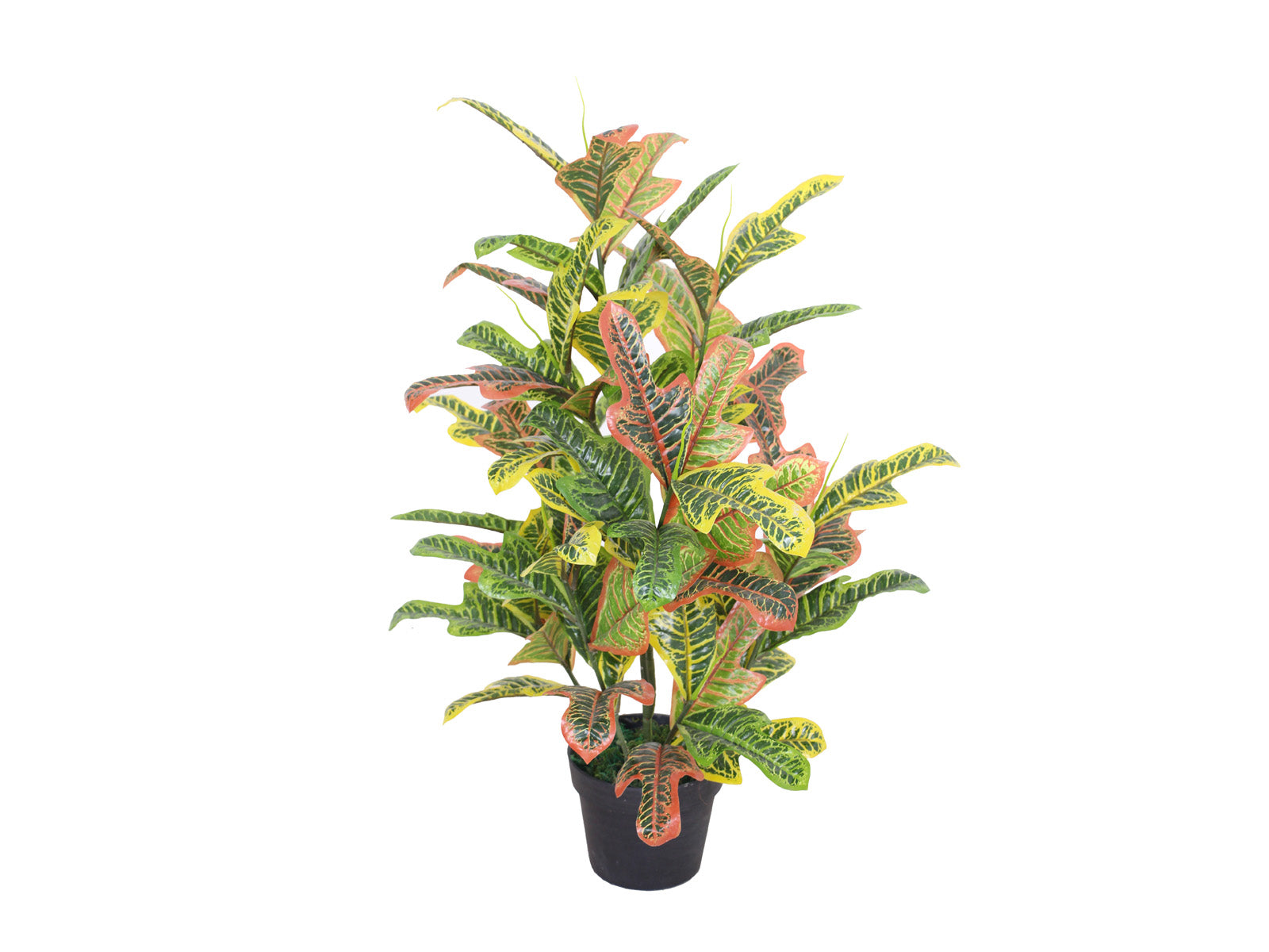 Planta Artificial Decorativa Croton con Maceta 90cm