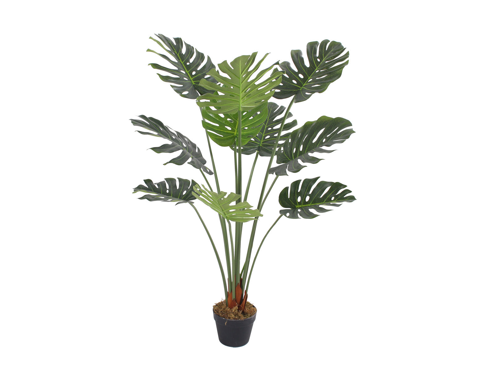 Planta Artificial Decorativa Monstera con Maceta 120cm