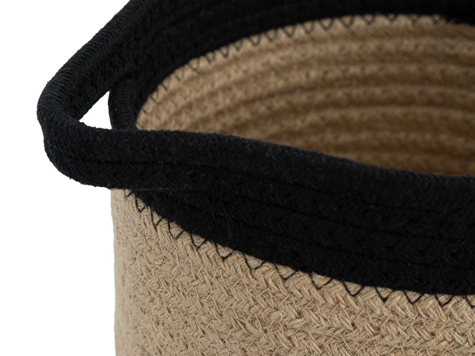 Cesto Decorativo Woody Natural Negro