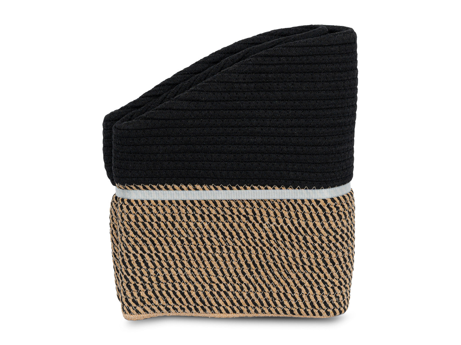 Cesto Decorativo Woody Natural Negro